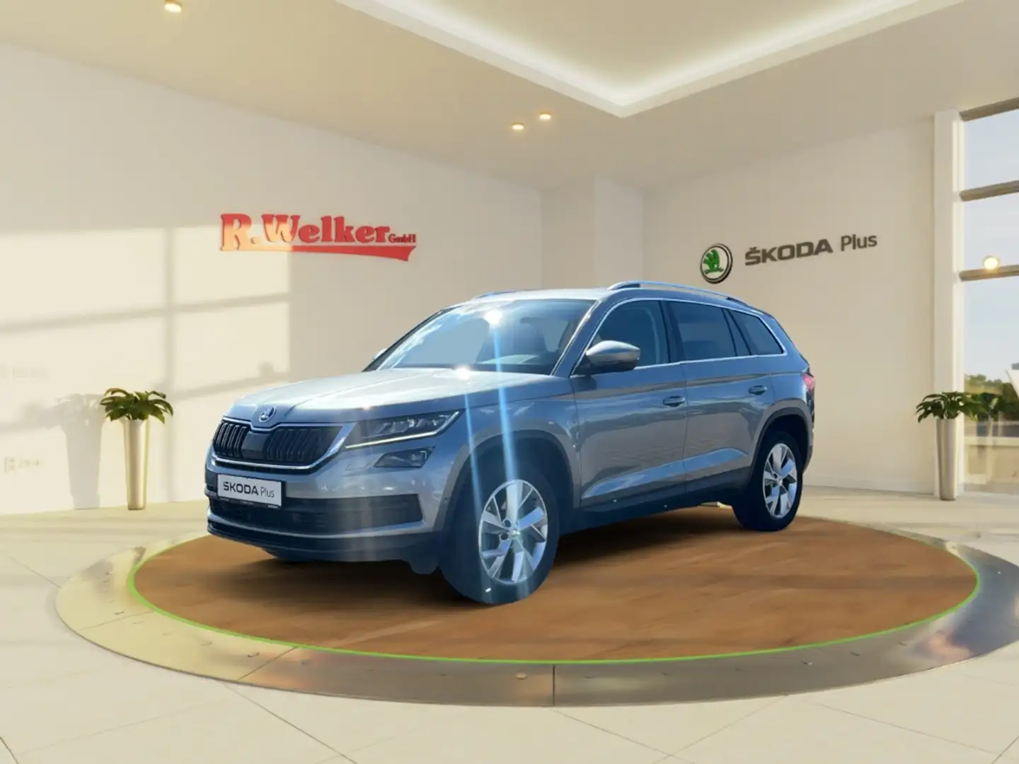 Skoda Kodiaq Style 4x4 2.0 TDI ''Panoschiebedach''Standheizung' Gri - 1