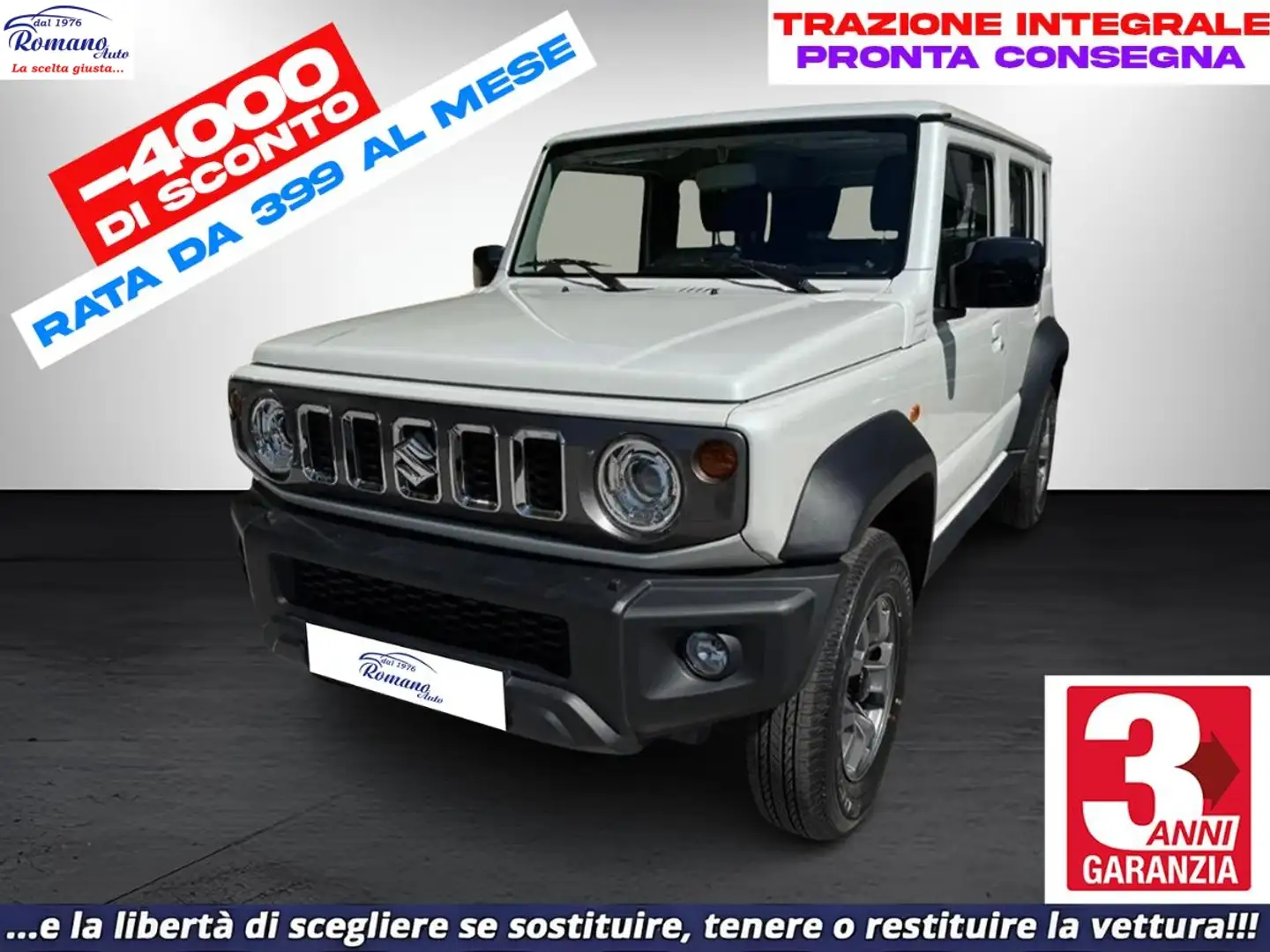 Suzuki Jimny Suzuki  1.5 102 CV GLX 5P. AUTO Bianco - 1