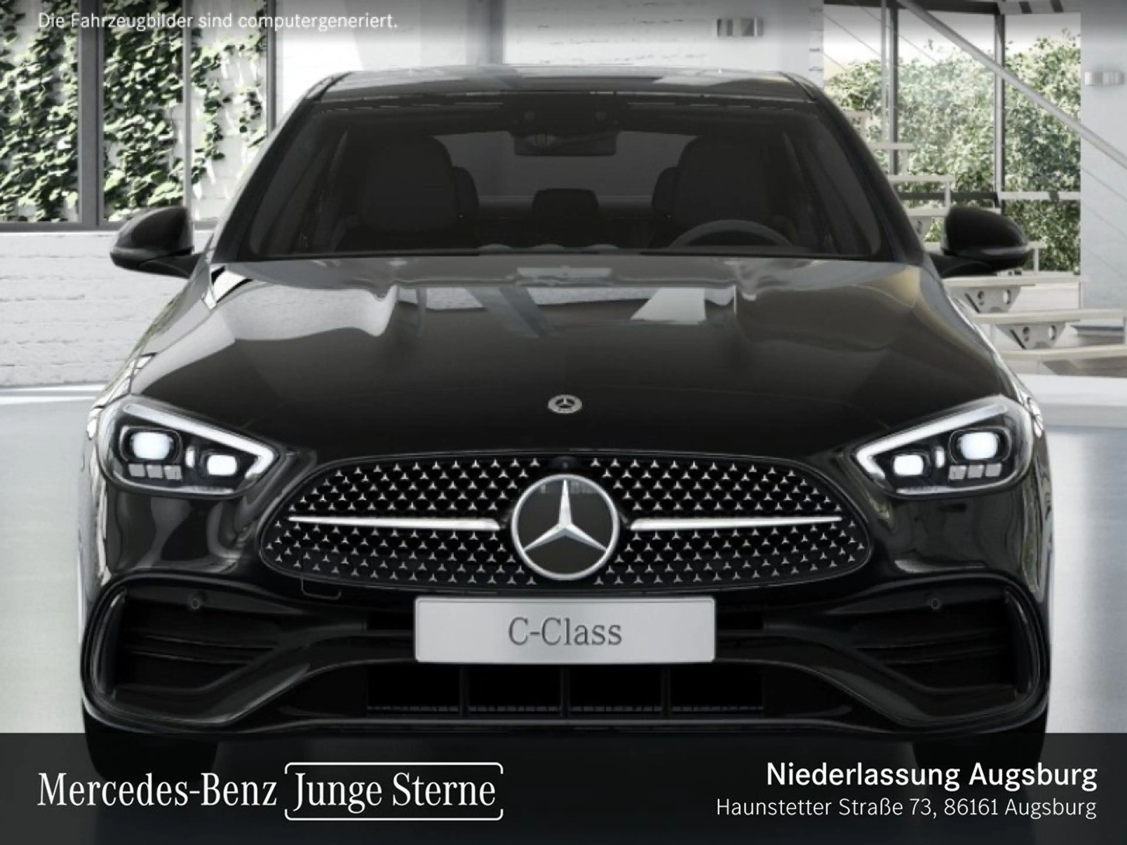 Mercedes-Benz C 300 e 4M AMG+NIGHT+PANO+360+KEYLESS+9G — photo 8