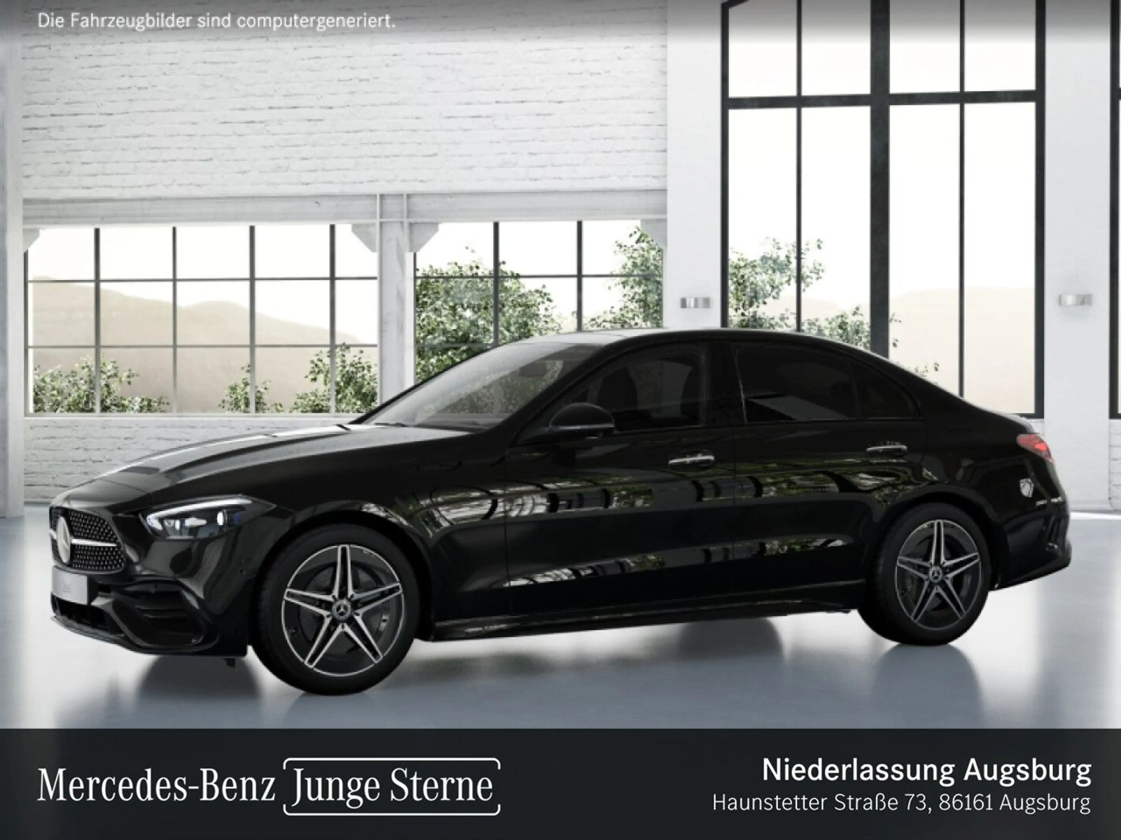 Mercedes-Benz C 300 e 4M AMG+NIGHT+PANO+360+KEYLESS+9G — photo 3