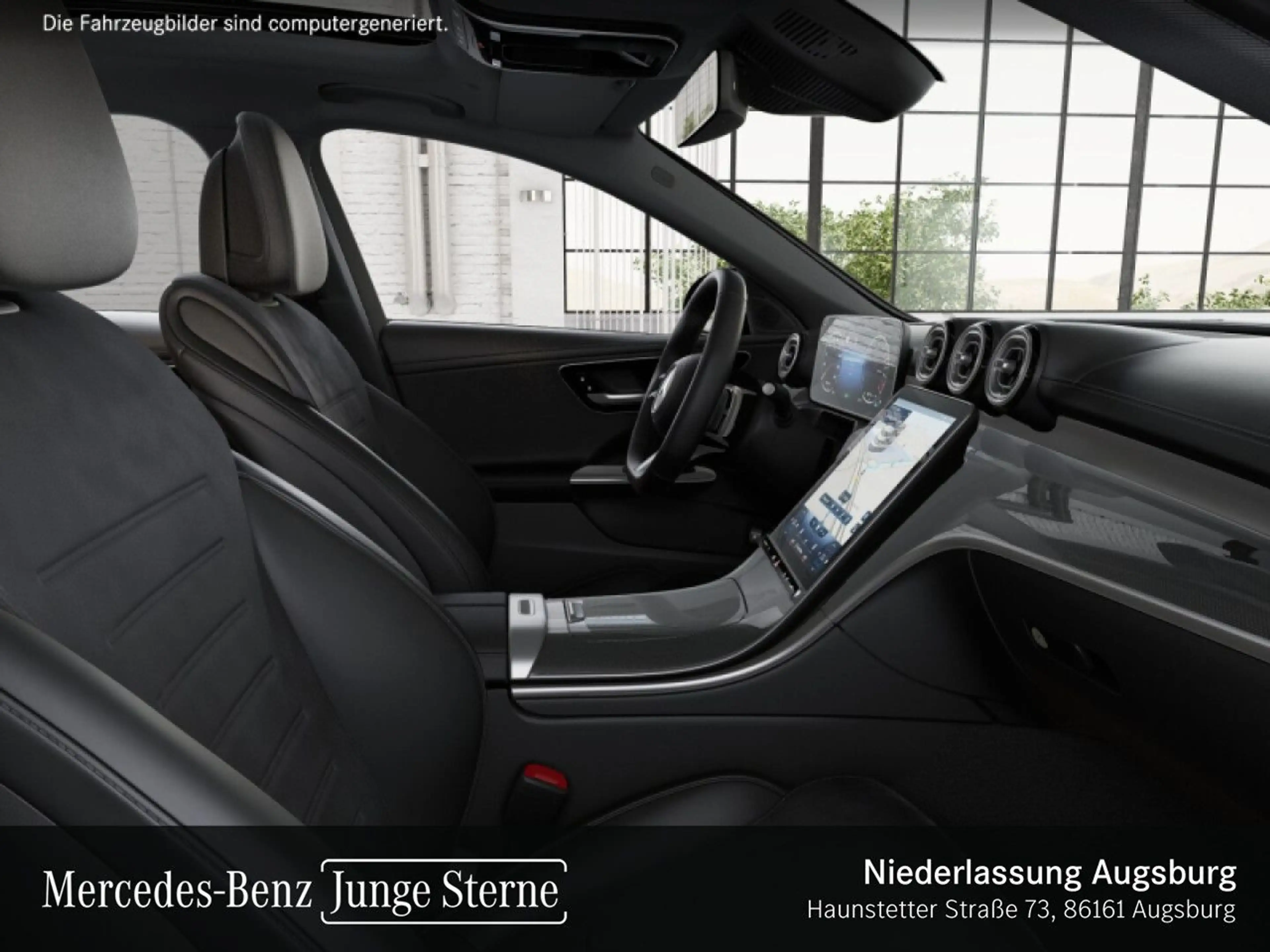 Mercedes-Benz C 300 e 4M AMG+NIGHT+PANO+360+KEYLESS+9G — photo 12