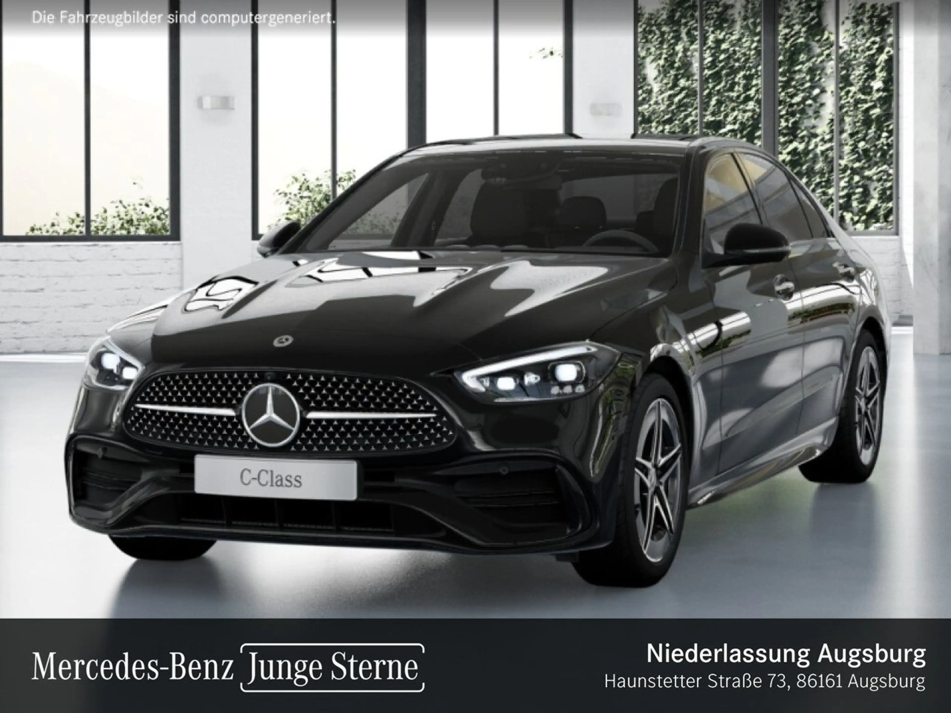 Mercedes-Benz C 300 e 4M AMG+NIGHT+PANO+360+KEYLESS+9G — photo 2