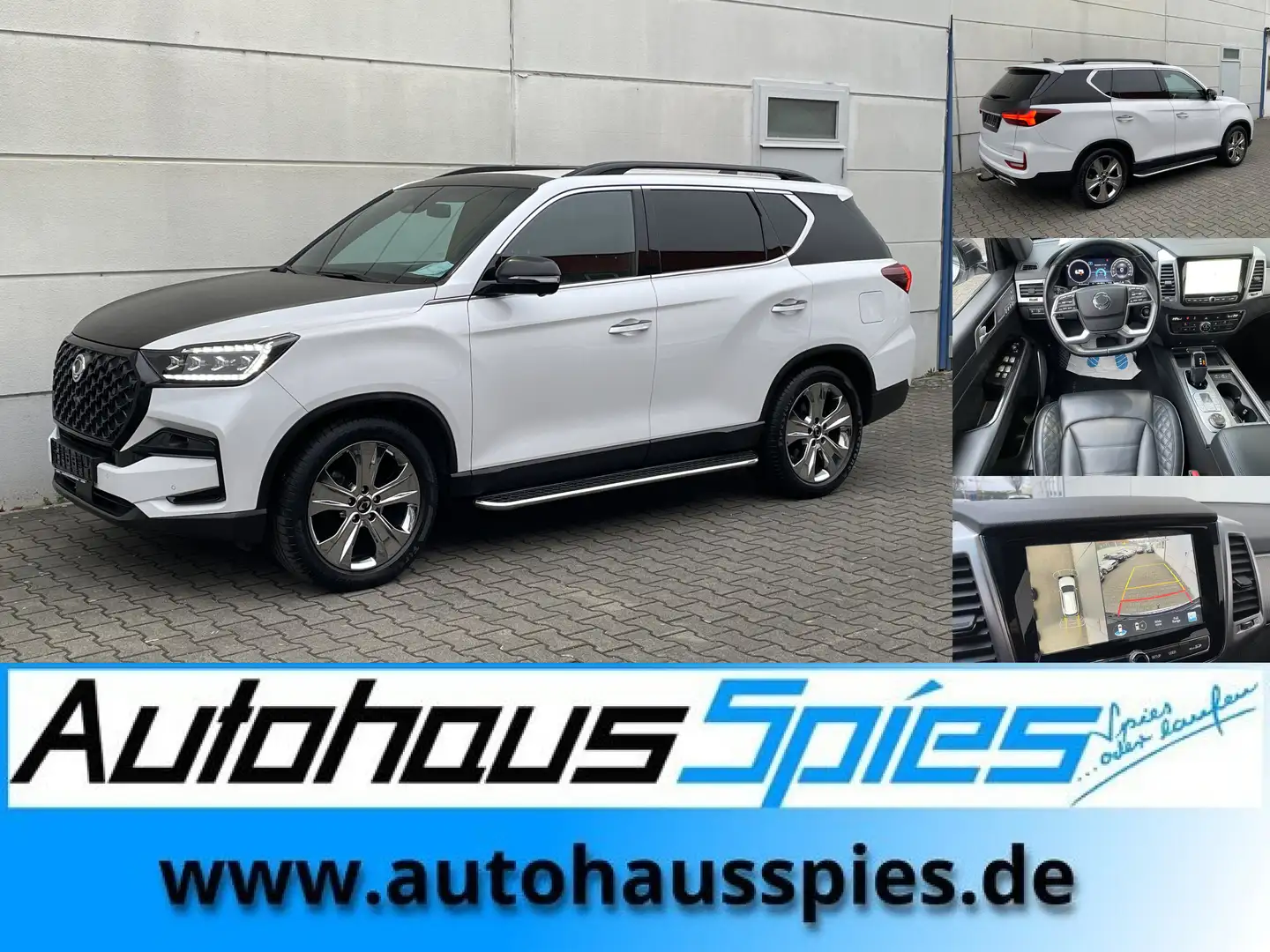 KGM Rexton 2,2 E-XDI 4WD 8AT  Sapphire 5S EL20 ACC TotwAss 36 Weiß - 1