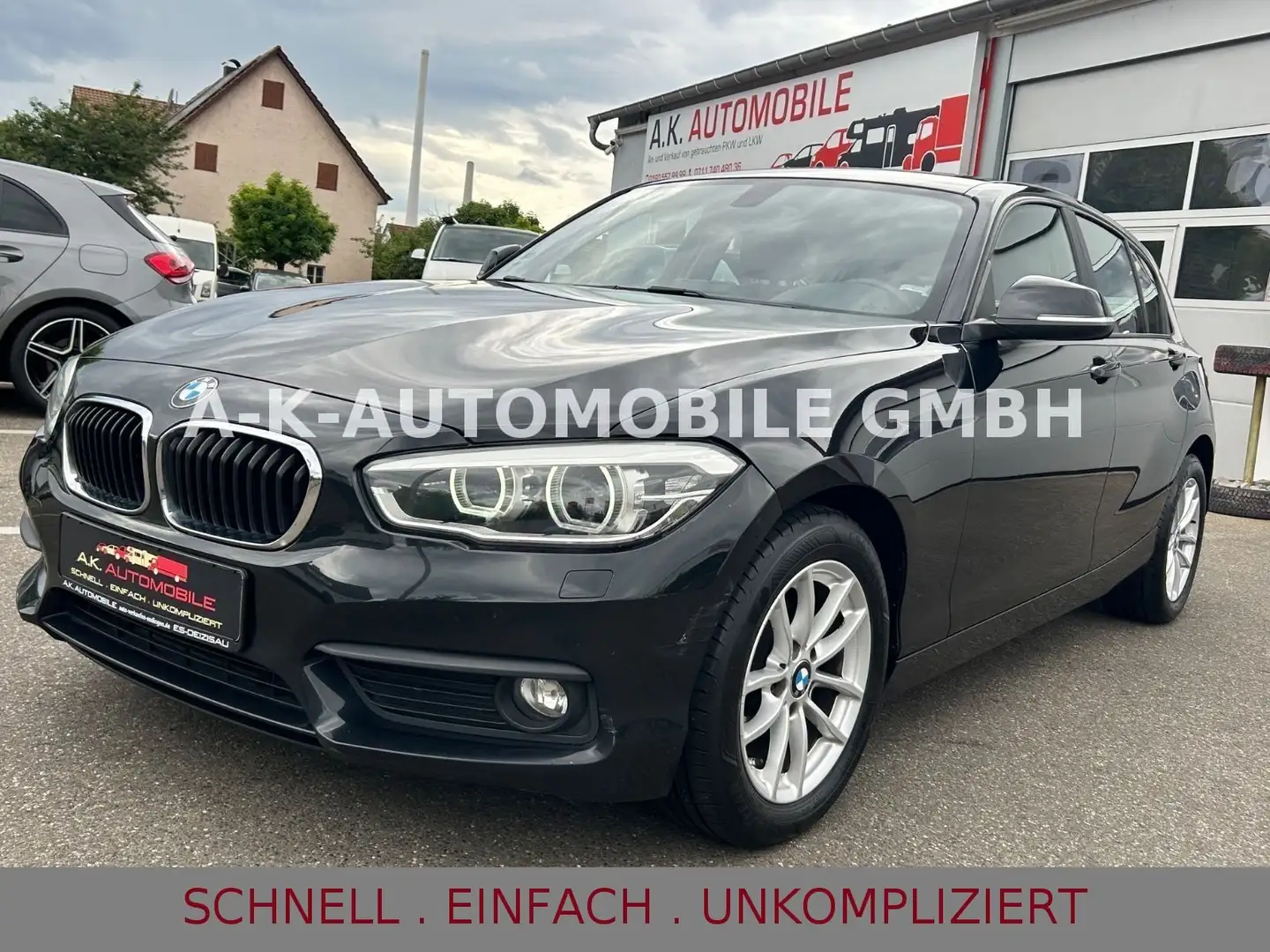 BMW 116 d Lim. 5-trg.*Advantage*TEMPO*LED*SHZ* Schwarz - 1