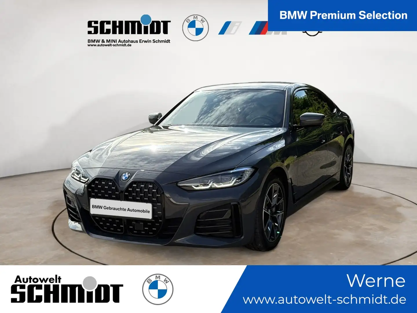 BMW 430 i Gran Coupe M Sportpaket +GARANTIE-bis-06.28 Grau - 1