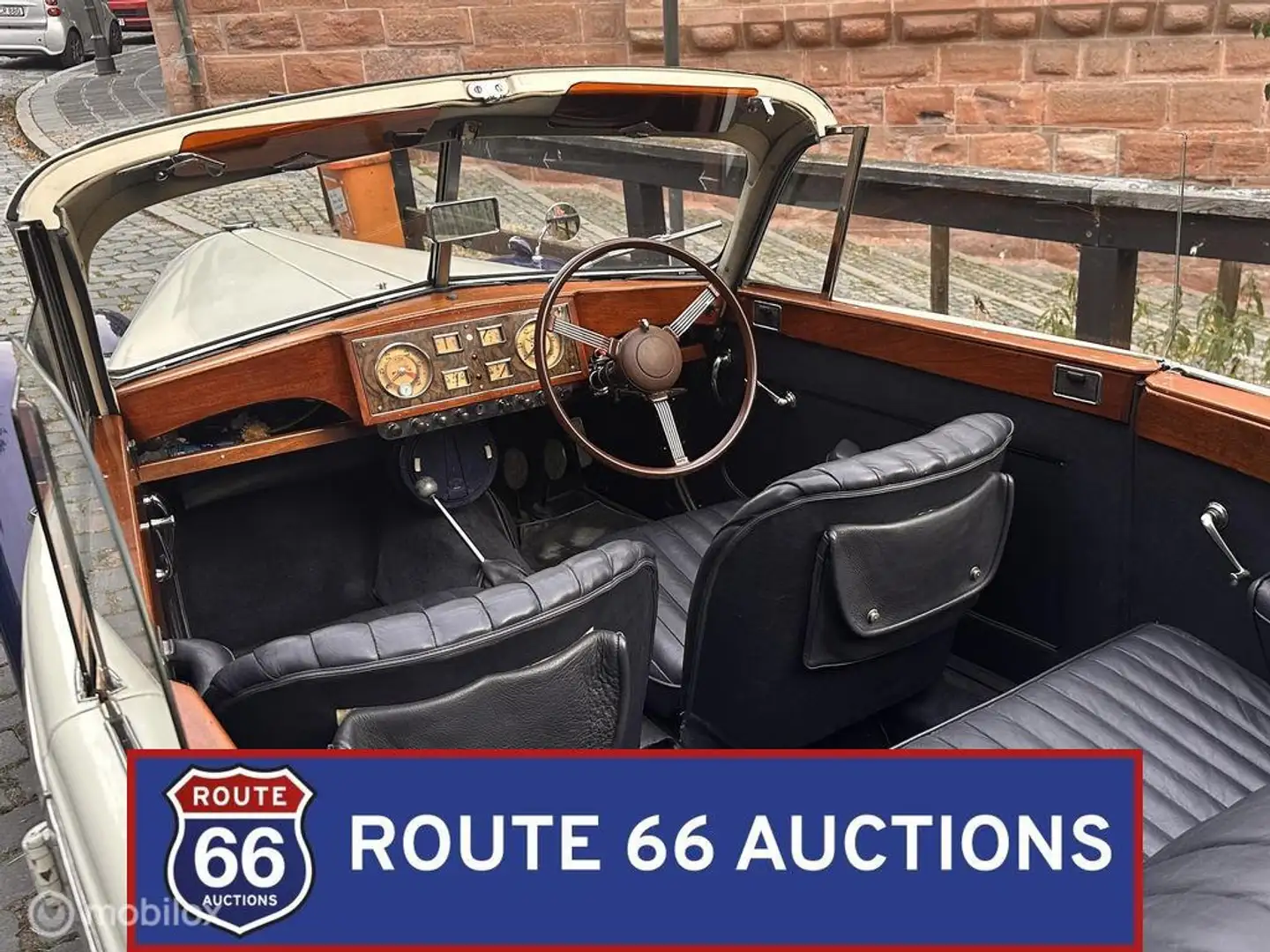 Oldtimer Riley RMD Cabriolet | 1950 | Route 66 Auctions Schwarz - 2