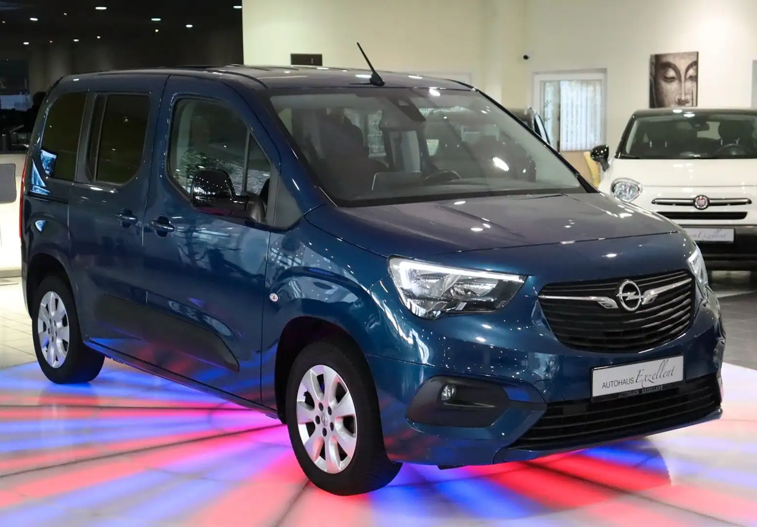 Opel Combo Life Elegance*KLIMA*LED*NAVI*SHZ*TEMPOMAT* Bleu - 2