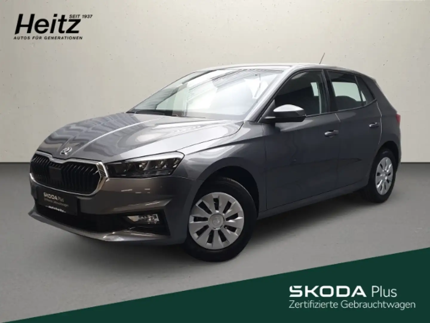 Skoda Fabia 1.0 TSI Selection LED Klima Tempom SHZ PDC Grau - 1