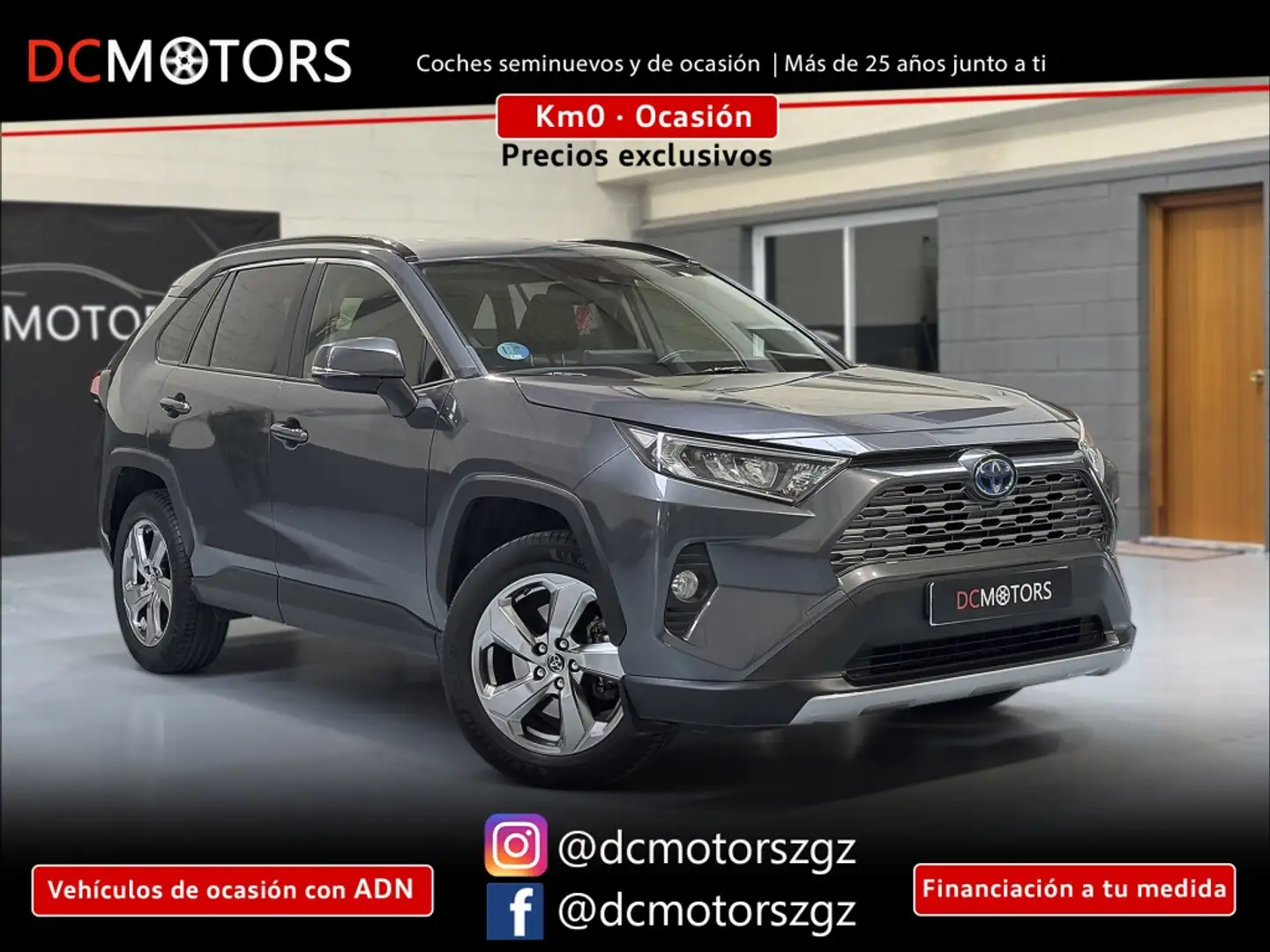 Toyota RAV 4 2.5 hybrid 2WD Advance Gris - 1