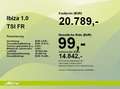 SEAT Ibiza 1.0 TSI FR *NAVI*VIRT.-COCKPIT*BLUETOOTH* Weiß - thumbnail 4