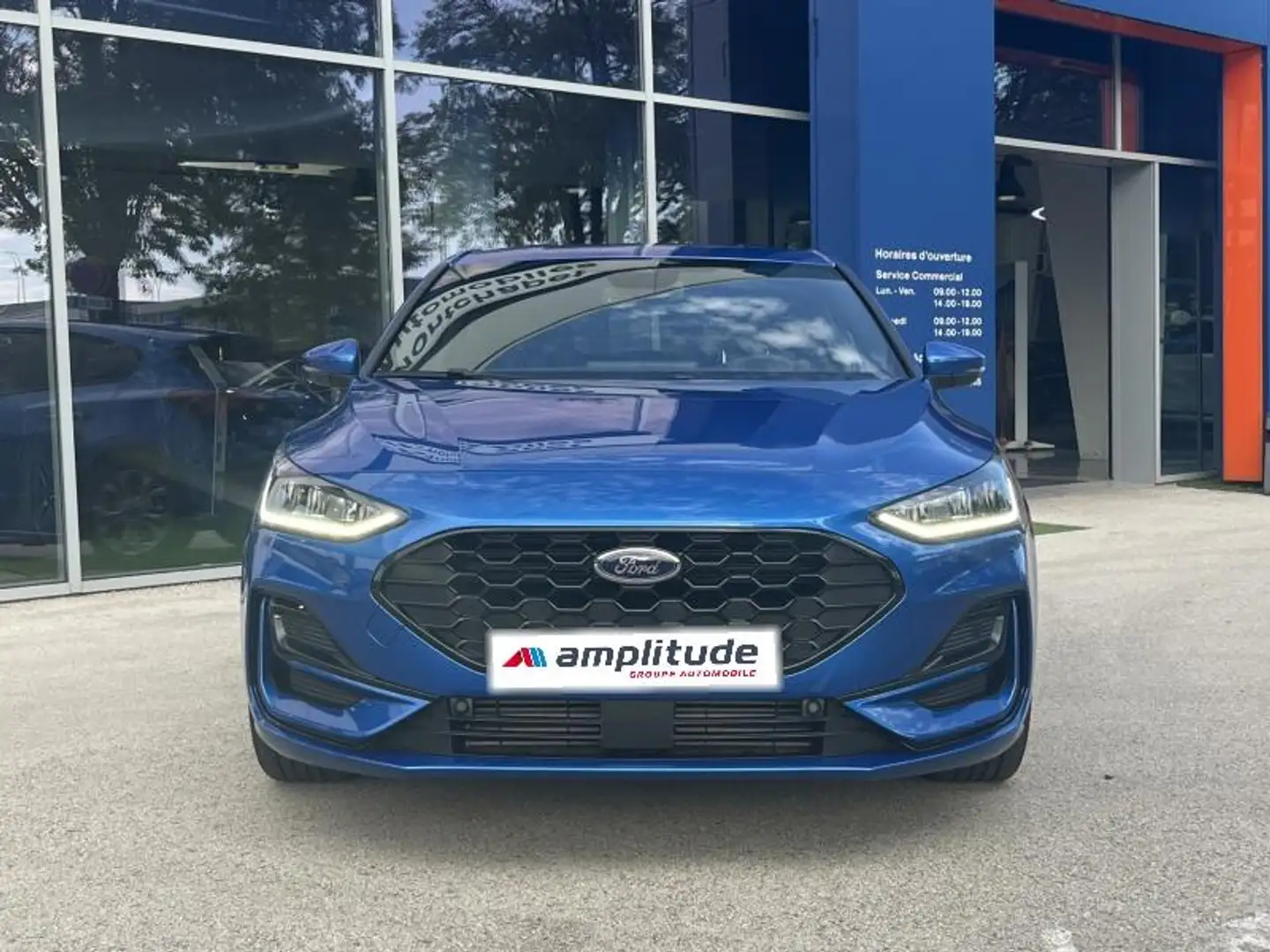 Ford Focus 1.0 EcoBoost mHEV 155ch ST-Line X Powershift Bleu - 2