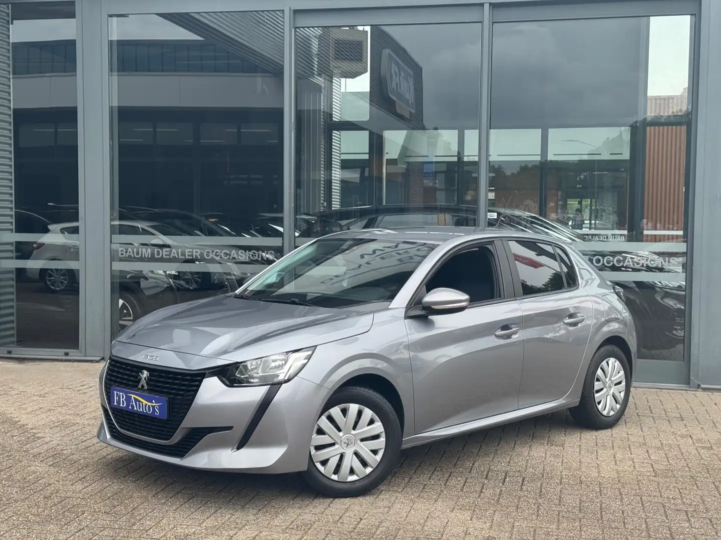 Peugeot 208 1.2 PureTech Allure Airco Navi Cruise Grijs - 1