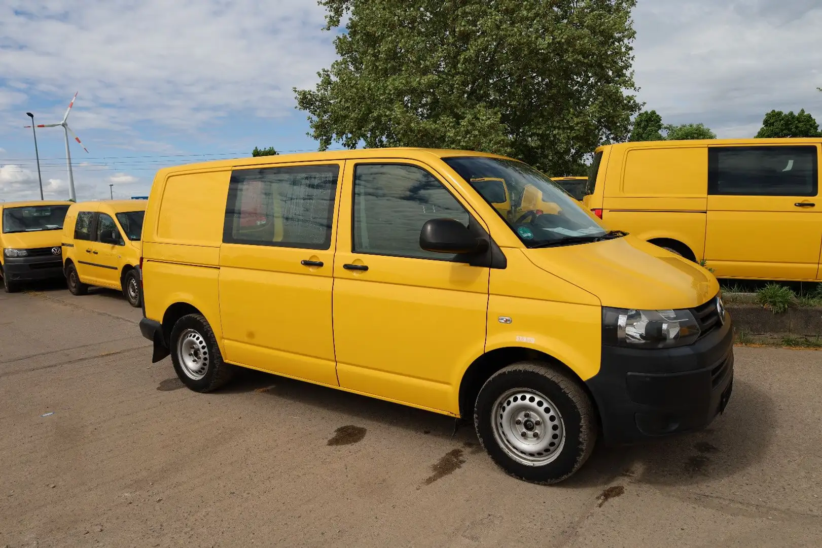 Volkswagen T5 Transporter Kasten-Kombi 2.0 TDI/EU5/1.Hand Jaune - 1