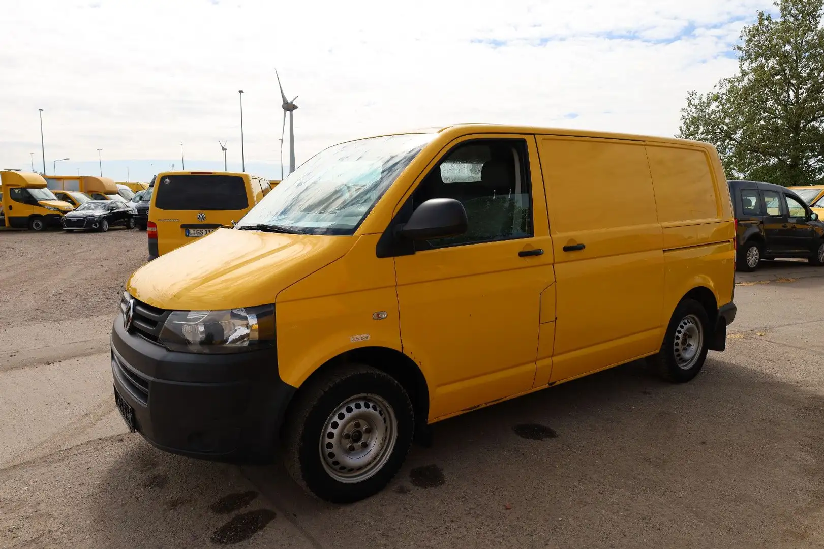 Volkswagen T5 Transporter Kasten-Kombi 2.0 TDI/EU5/1.Hand Jaune - 2