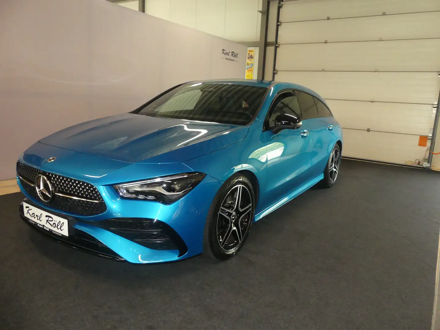 Mercedes-Benz CLA 200 SB, AMG Line Edition, STDHZ., AHK, Burm., Memory. Blau - 1