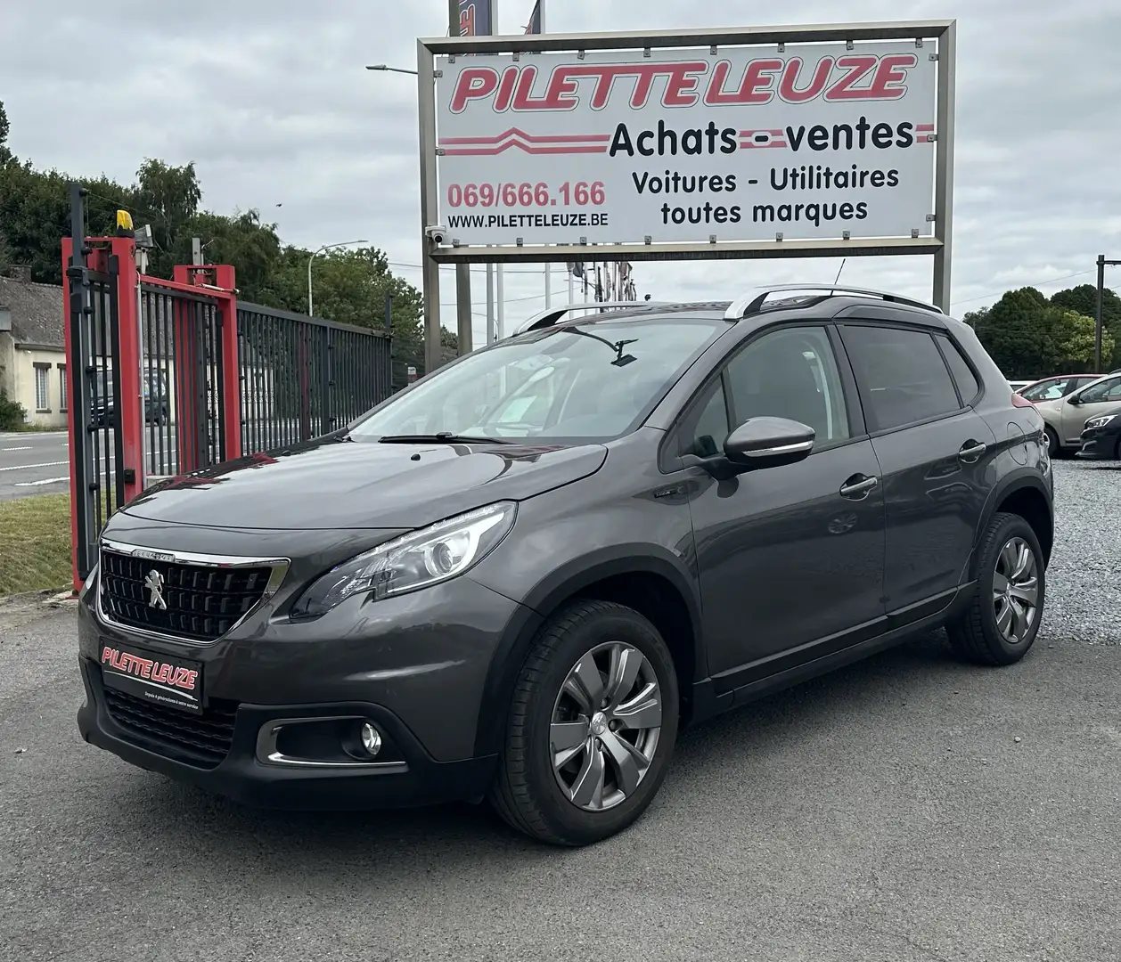 Peugeot 2008 2008 1.2 Pt Active S Gris - 2