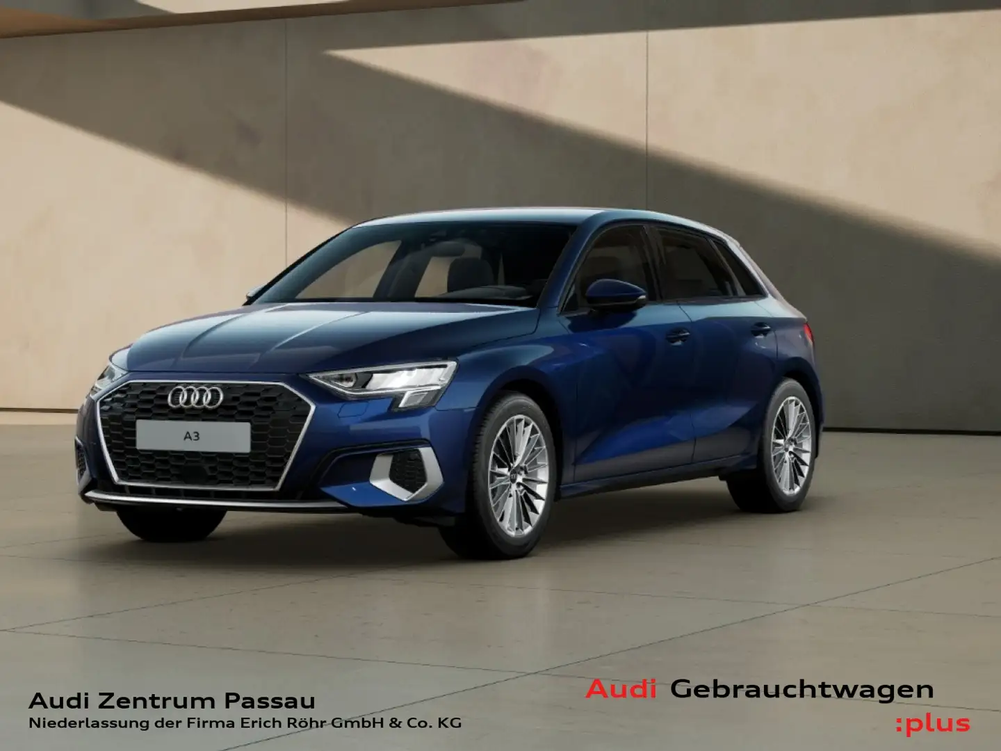 Audi A3 Sportback 35 TFSI advanced LED PDC SHZ Bleu - 1