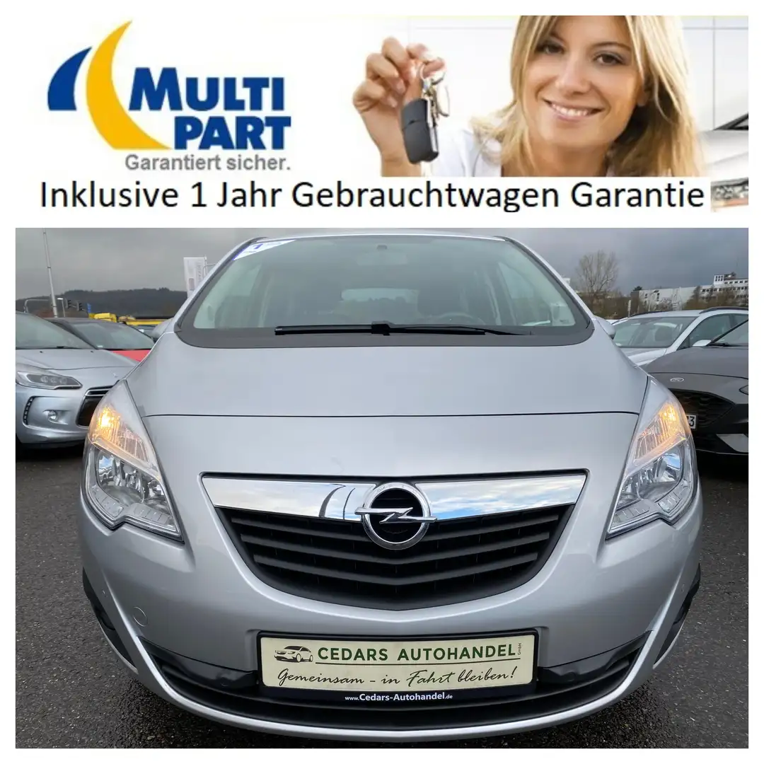 Opel Meriva B 1.4 Turbo Design Edition Einparkhilfe Bergassist Grau - 2