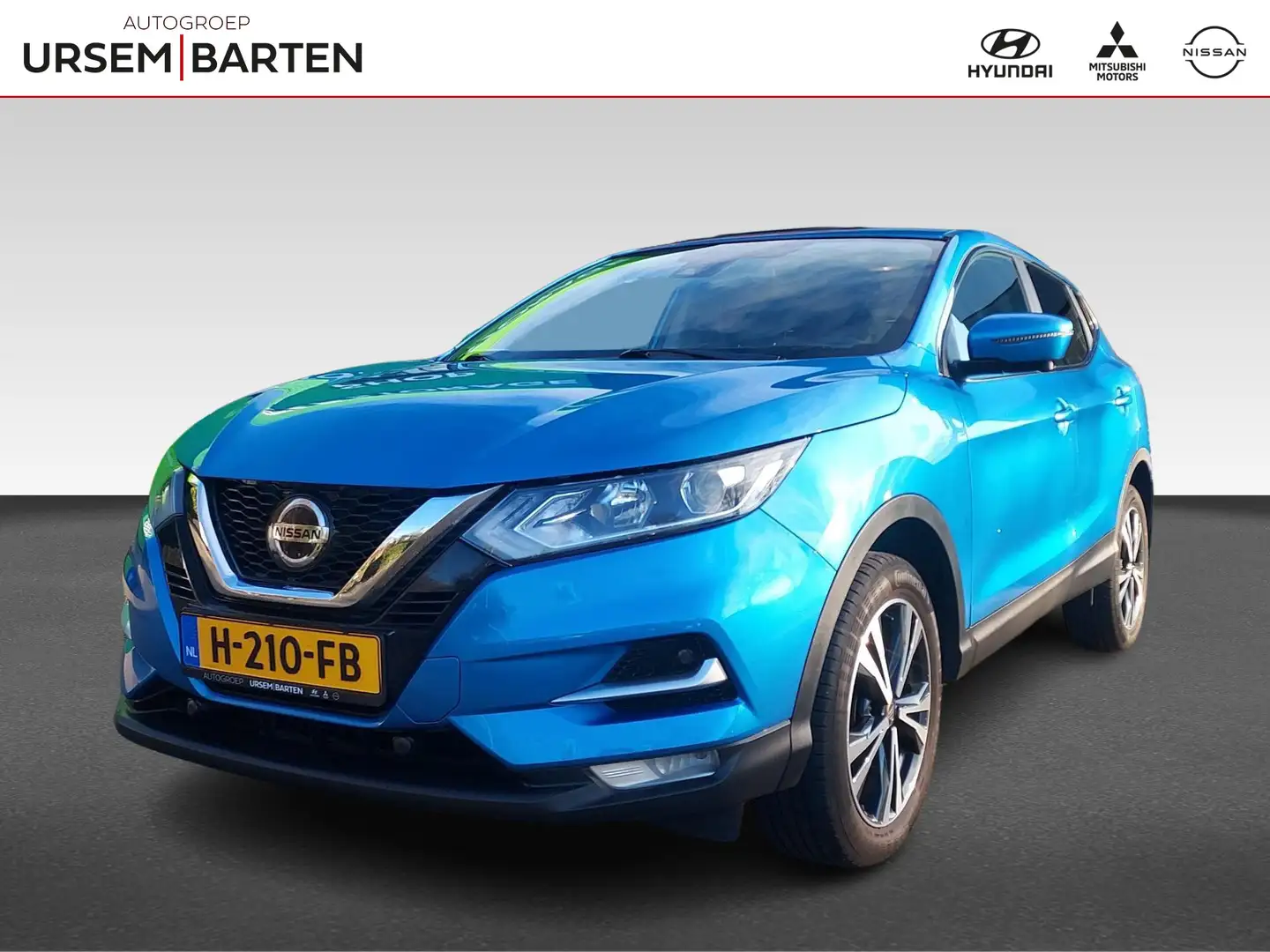 Nissan Qashqai 1.3 DIG-T N-Connecta Azul - 1
