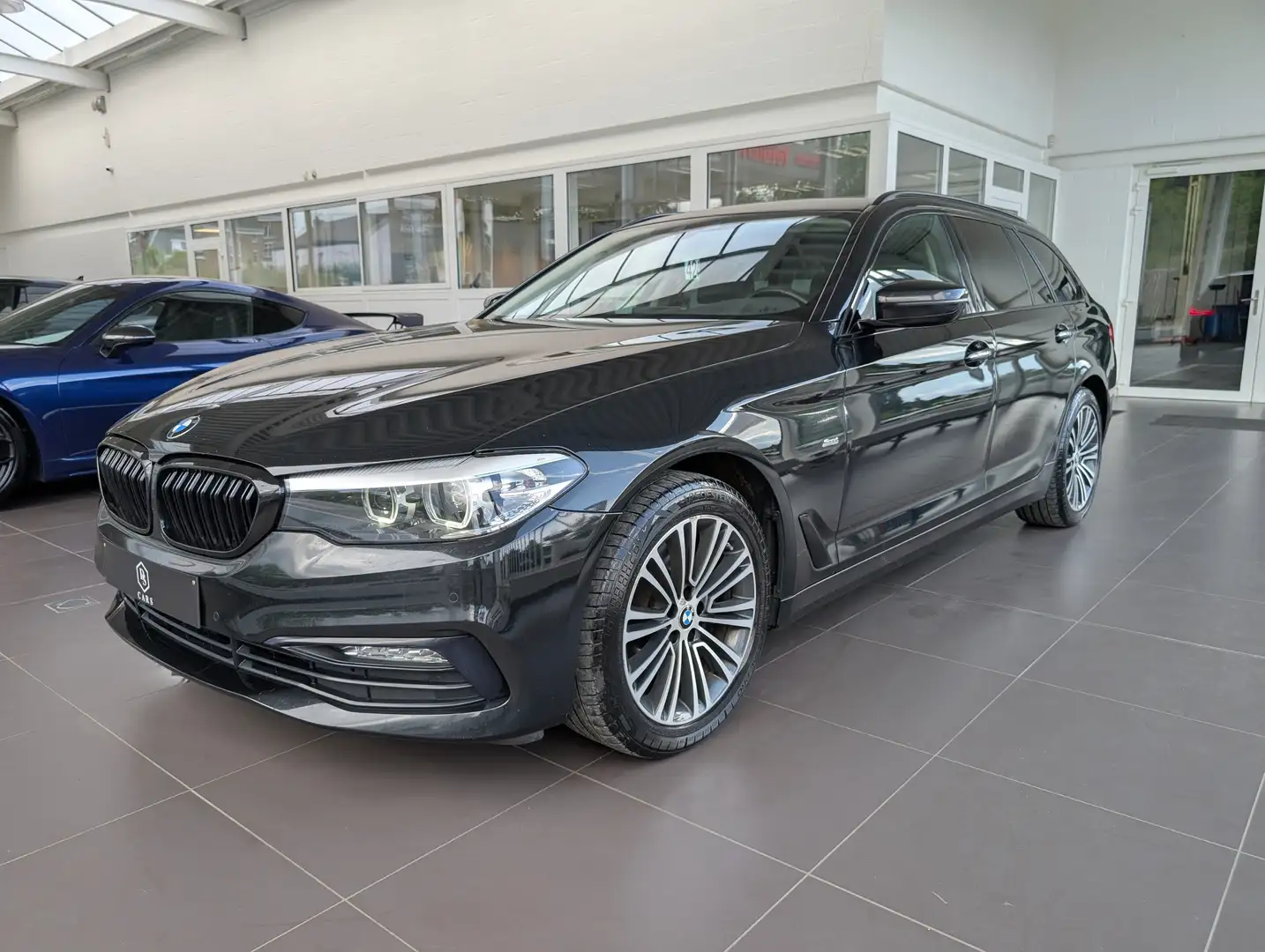 BMW 520 dA *** GARANTIE + CUIR + GPS + LED *** Gris - 1