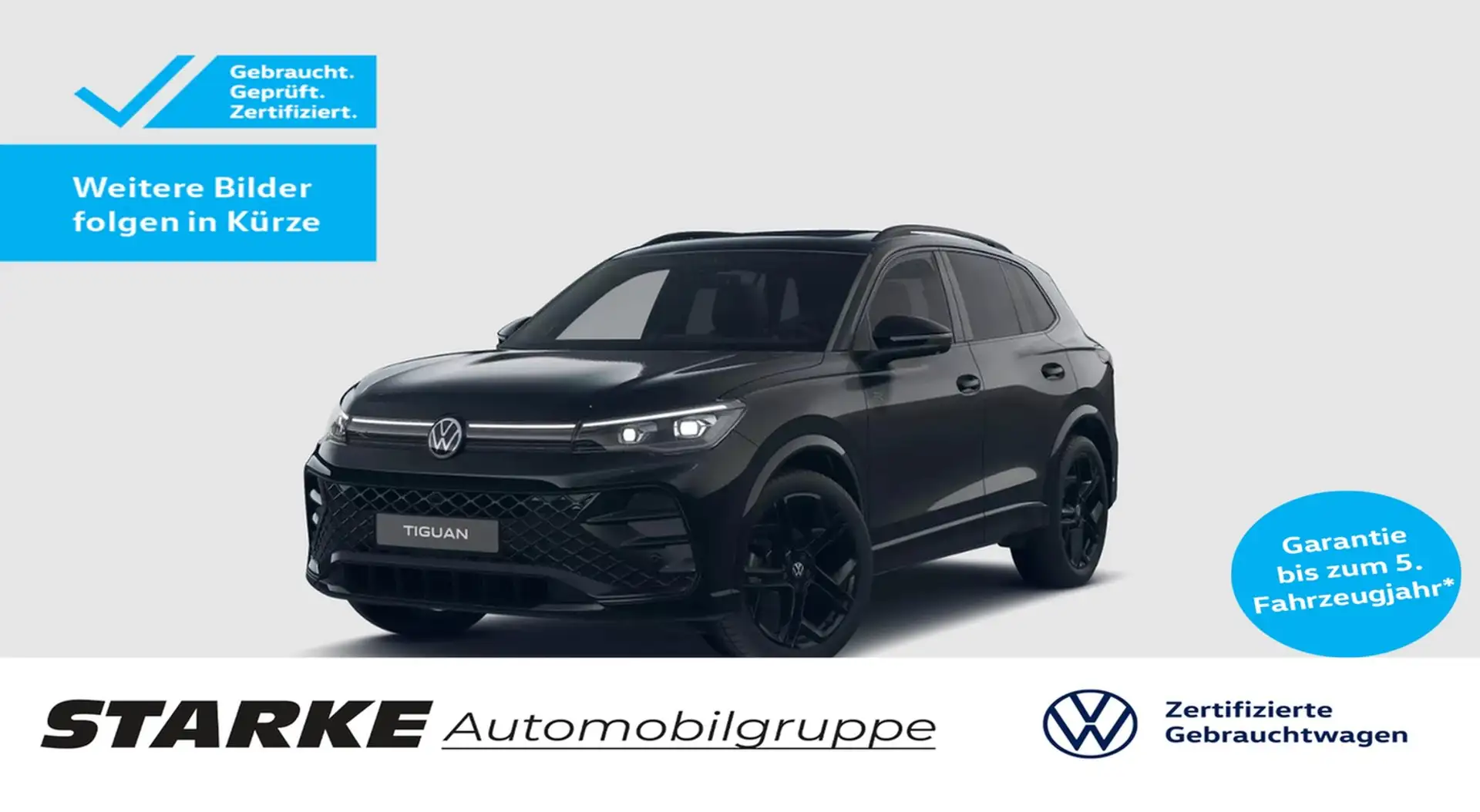 Volkswagen Tiguan 1.5 eTSI DSG R-Line Schwarz - 1