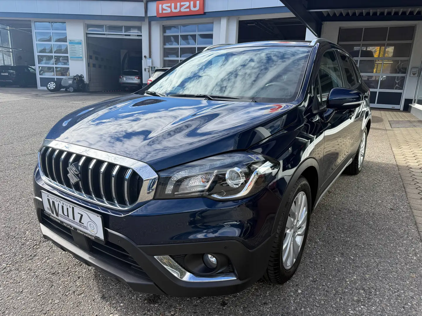 Suzuki SX4 S-Cross 1.4 ALLGRIP 4x4 Automatik | 1. Besitz | 8-fach Alu Blau - 2