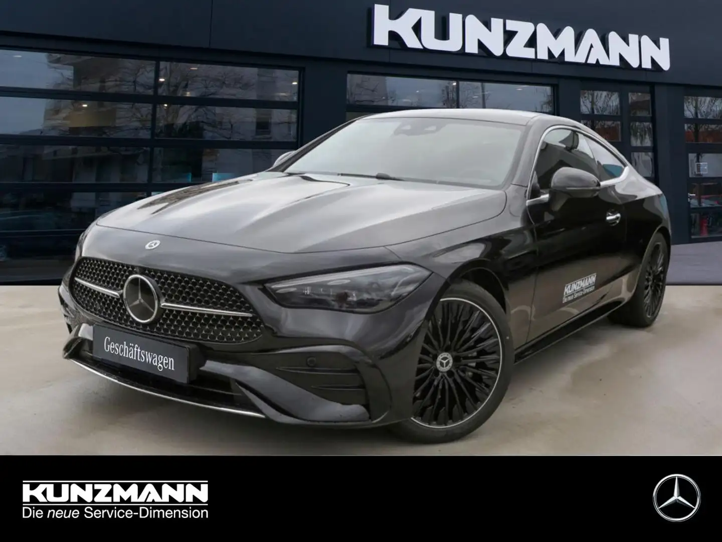 Mercedes-Benz CLE 220 d Coupé AMG MBUX Panorama Distronic 360° Schwarz - 1