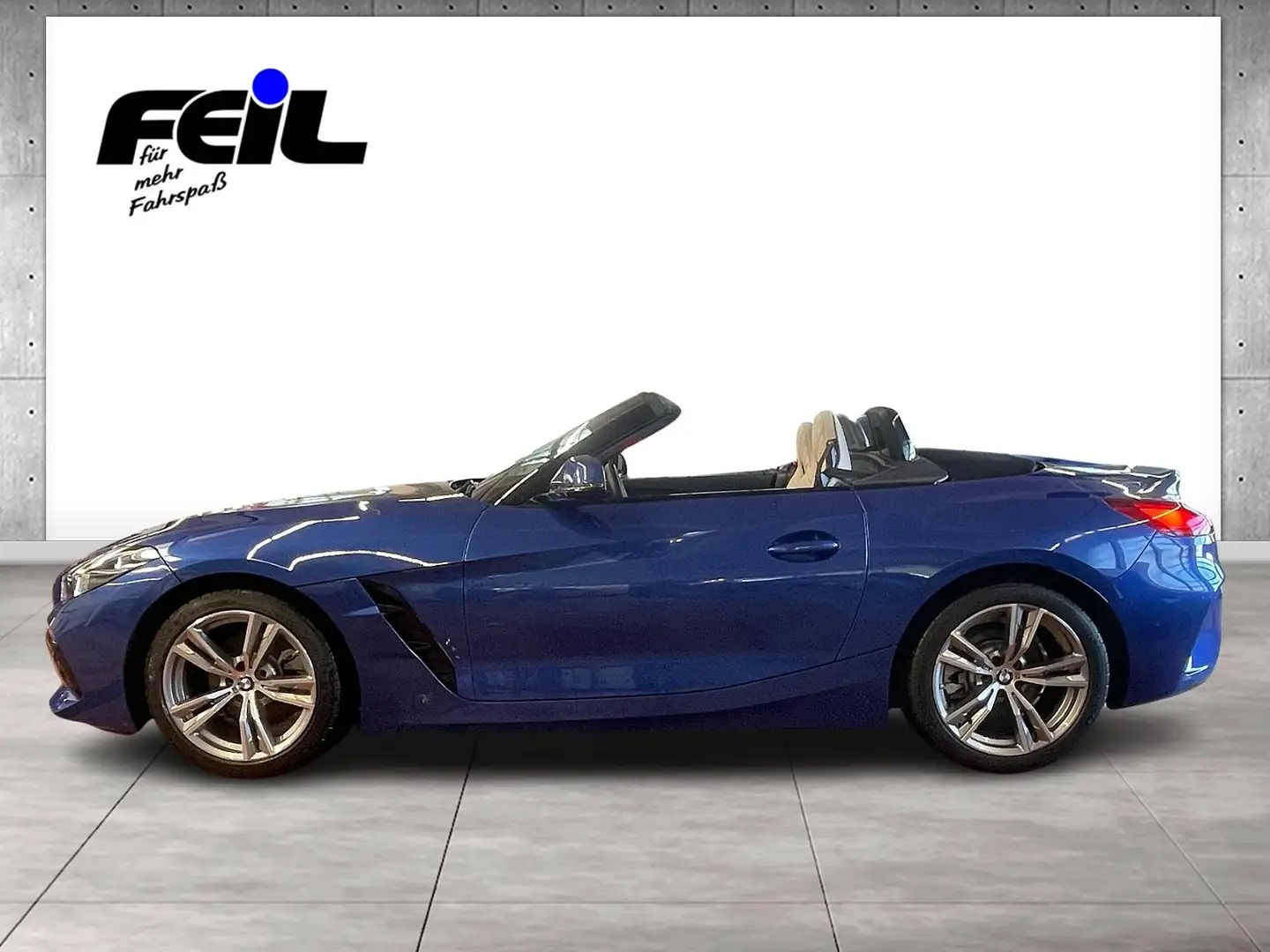 BMW Z4 Roadster 2.0i   M Sportpaket Head-Up HK HiFi Blau - 2