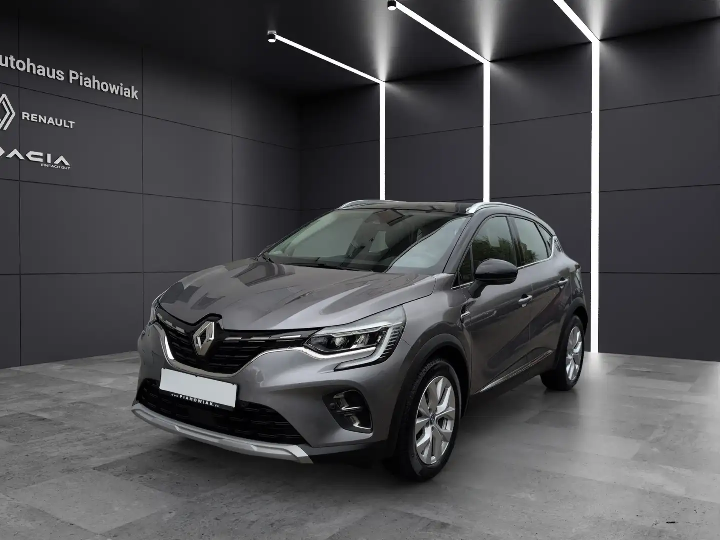 Renault Captur INTENS E-TECH PLUG-IN 160 Rückfahrkamera Navi Sitz Grau - 1
