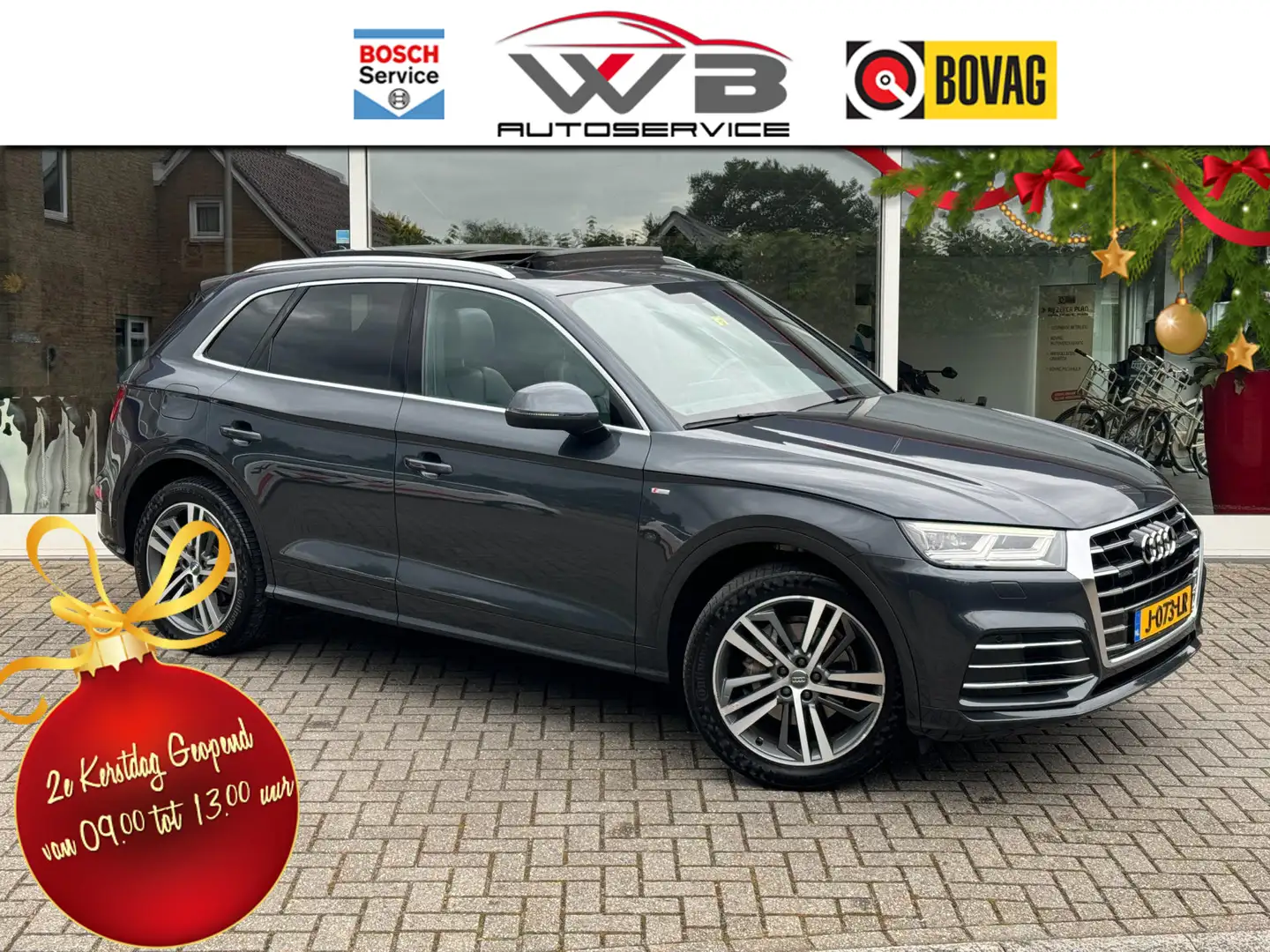 Audi Q5 2.0 TFSI quattro 2x S Line I Trekhaak I Leder I Pa Gris - 1