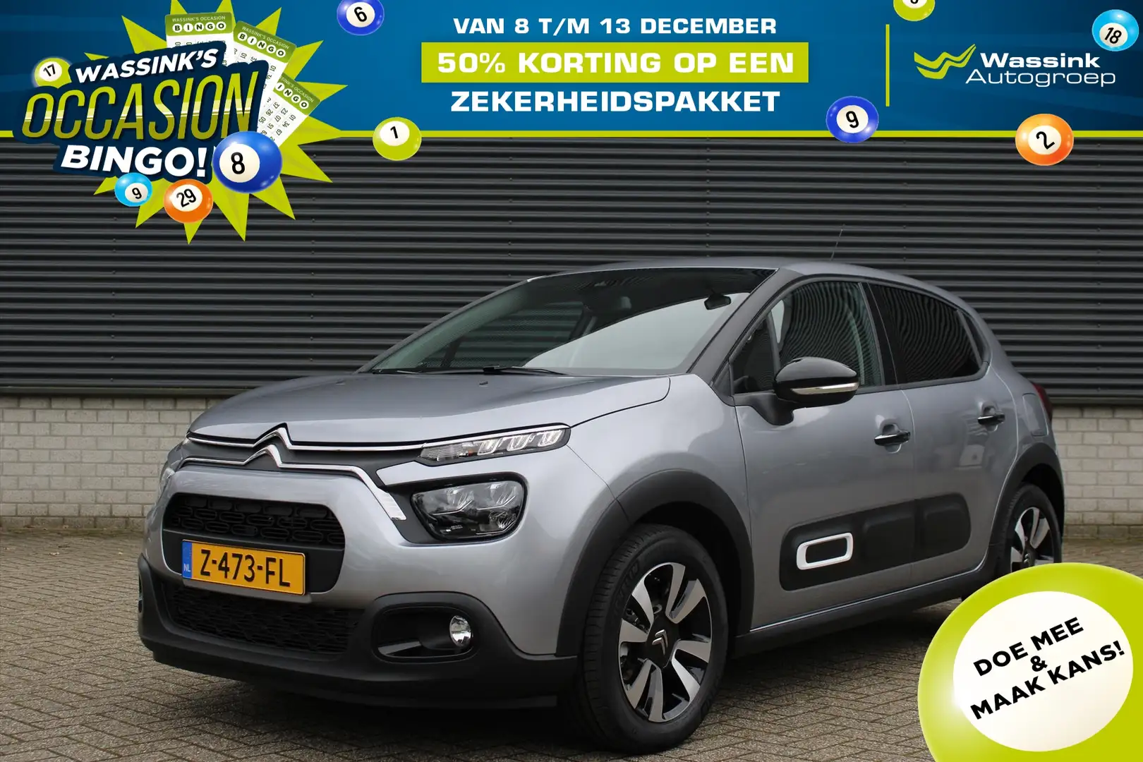 Citroen C3 Max 83 PK | Techno Nav Pakket | Camera | Ambiance Gris - 1