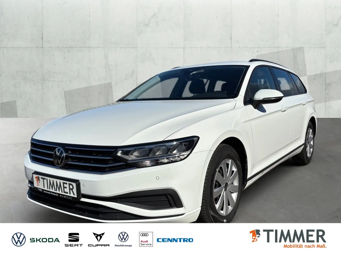 Volkswagen Passat Variant 2.0 TDI *LED *ACC *RKAM *SHZ *CLIMA * Weiß - 1