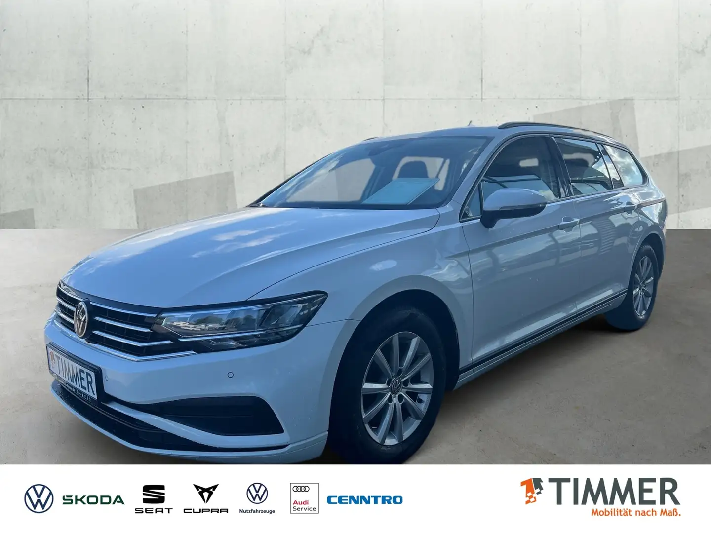 Volkswagen Passat Variant 2.0 TDI *LED *ACC *RKAM *SHZ *CLIMA * Blanc - 1