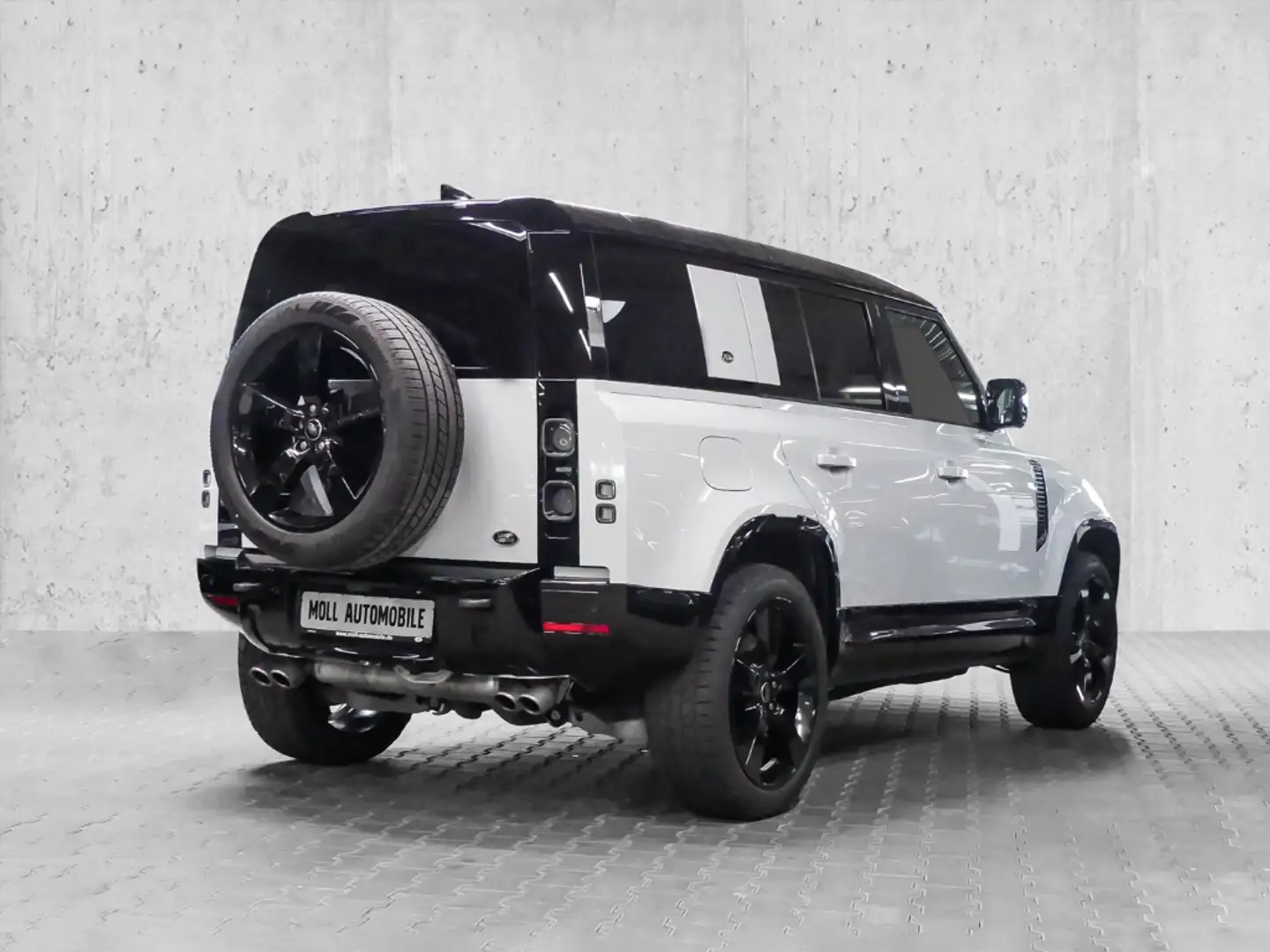 Land Rover Defender 110 V8 P525 HUD Luftfederung AD Niveau AHK-el. kla Weiß - 2