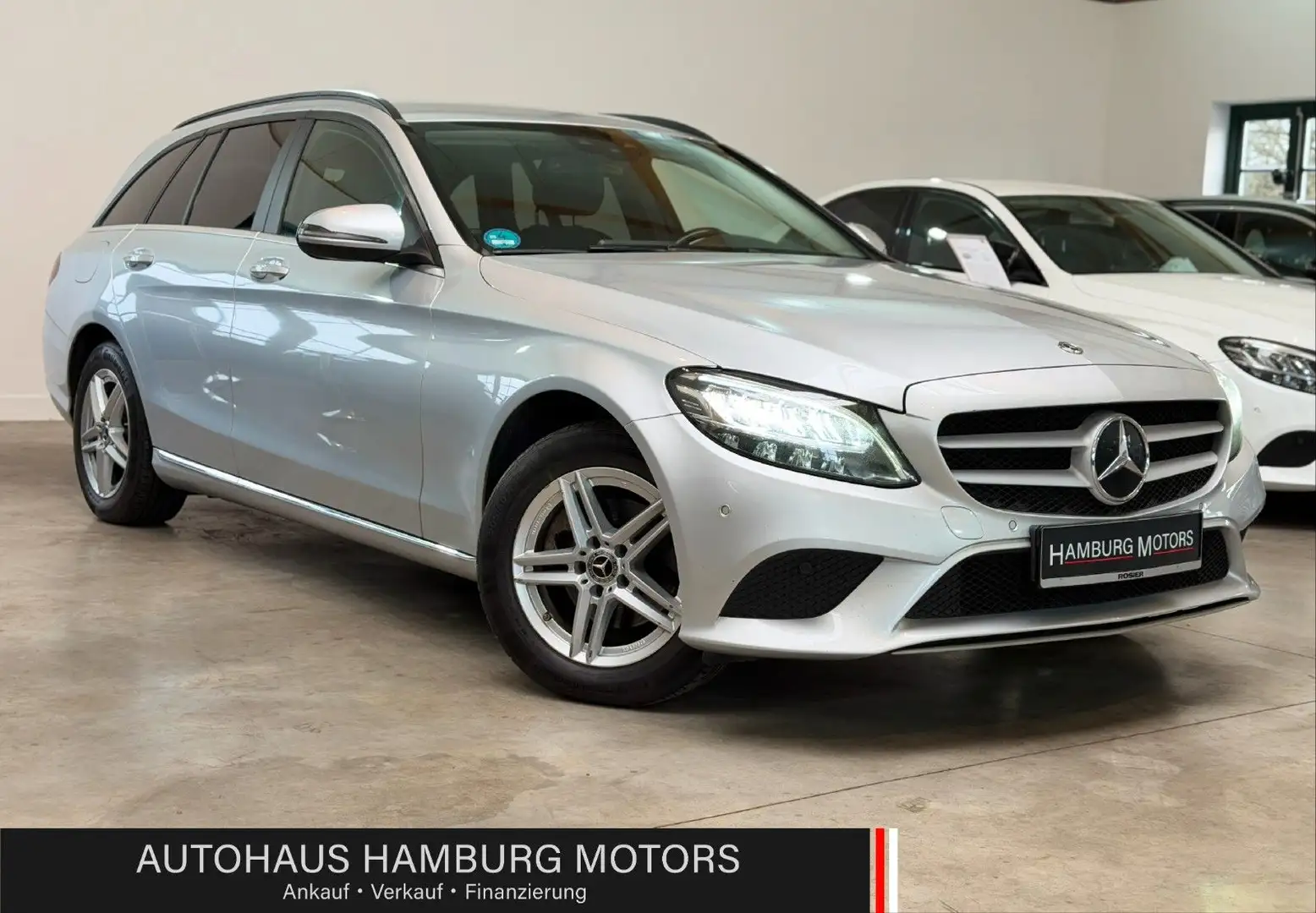 Mercedes-Benz C 200 d T 9G-Tronic Business STANDHEIZ/KAMERA/1H Argent - 1