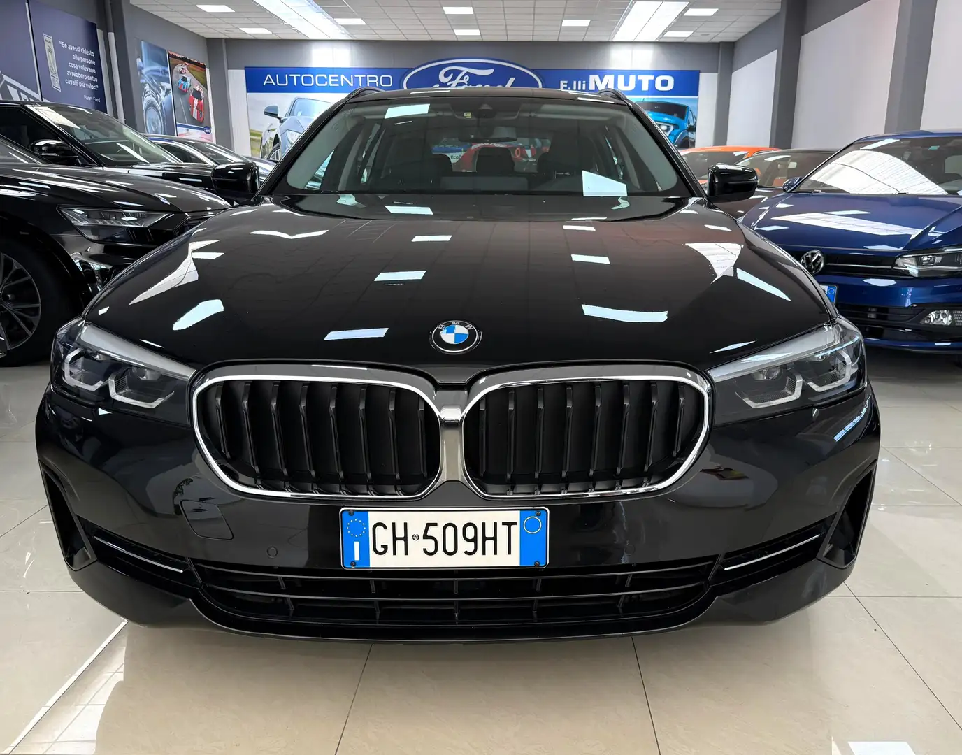 BMW 520 520d Touring Mhev 48V Xdrive Business IVA ESPOSTA Nero - 2