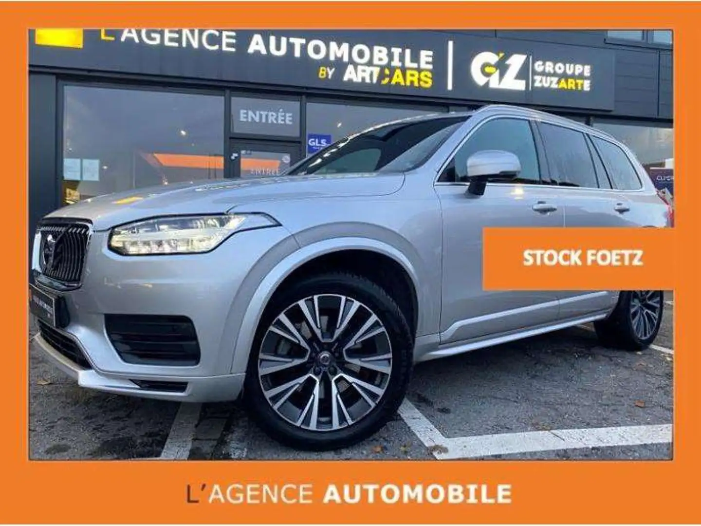 Volvo XC90 D5 AWD MOMENTUM PRO 7 Places Gris - 1
