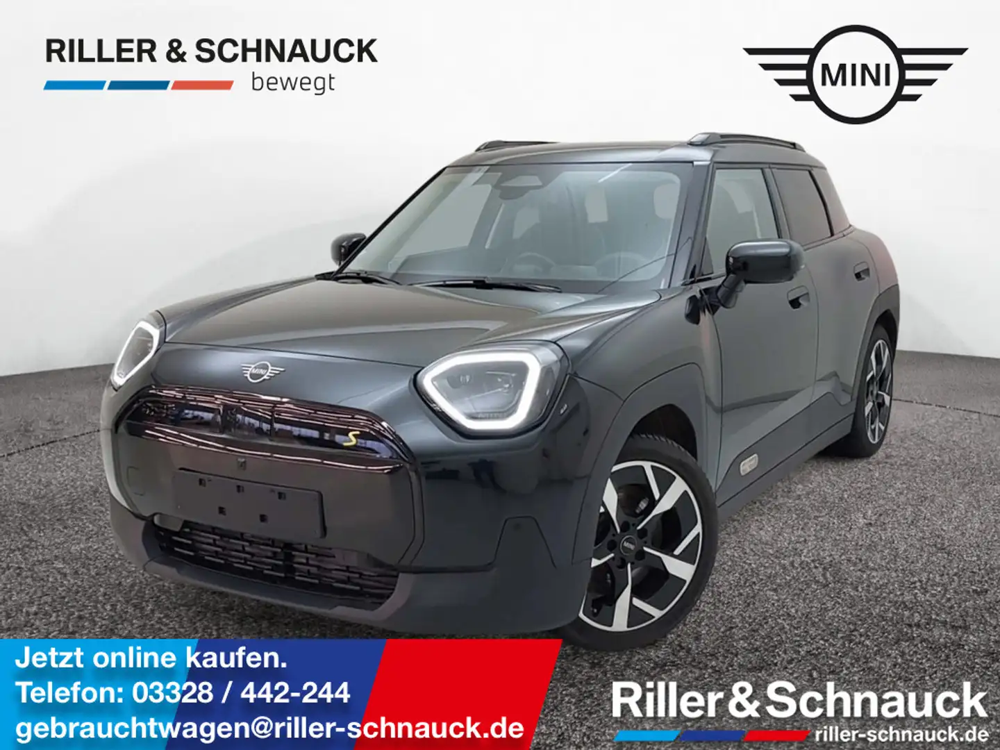 MINI Aceman SE AHK+PANO+HUD+ACC+360°KAM Schwarz - 1
