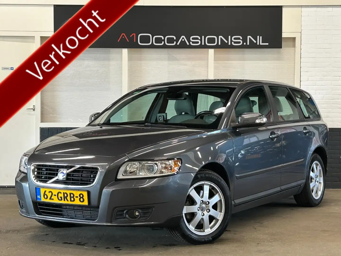 Volvo V50 1.8 Edition I + DEALER ONDERHOUDEN Grey - 1