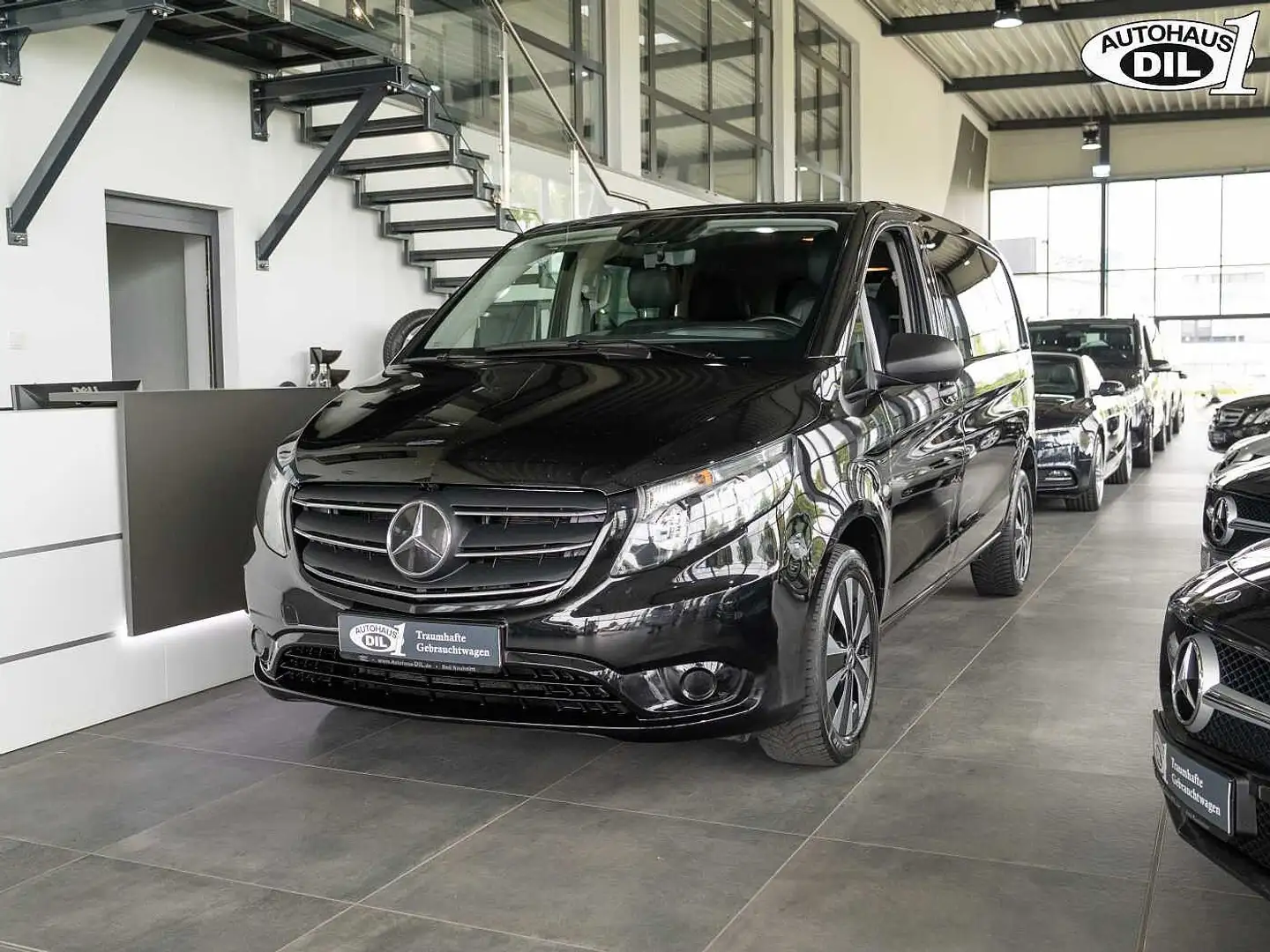 Mercedes-Benz Vito 116 CDI  Mixto kompakt *1.Hd.*AHK*Spur*R-Kamera* Schwarz - 2