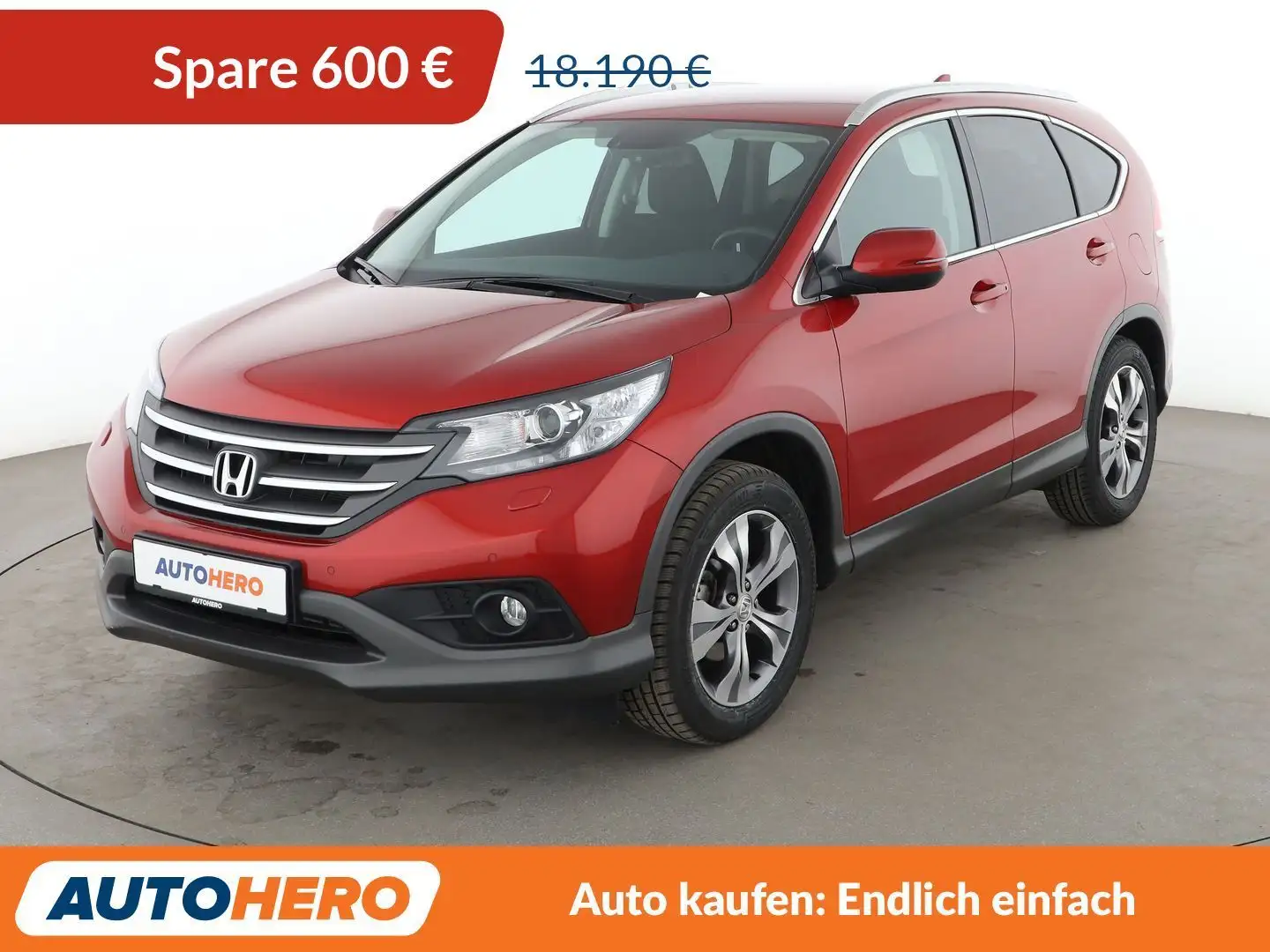 Honda CR-V 2.0 i-VTEC Lifestyle 4WD *BI-XENON*TEMPO*CAM*PDC* Red - 1