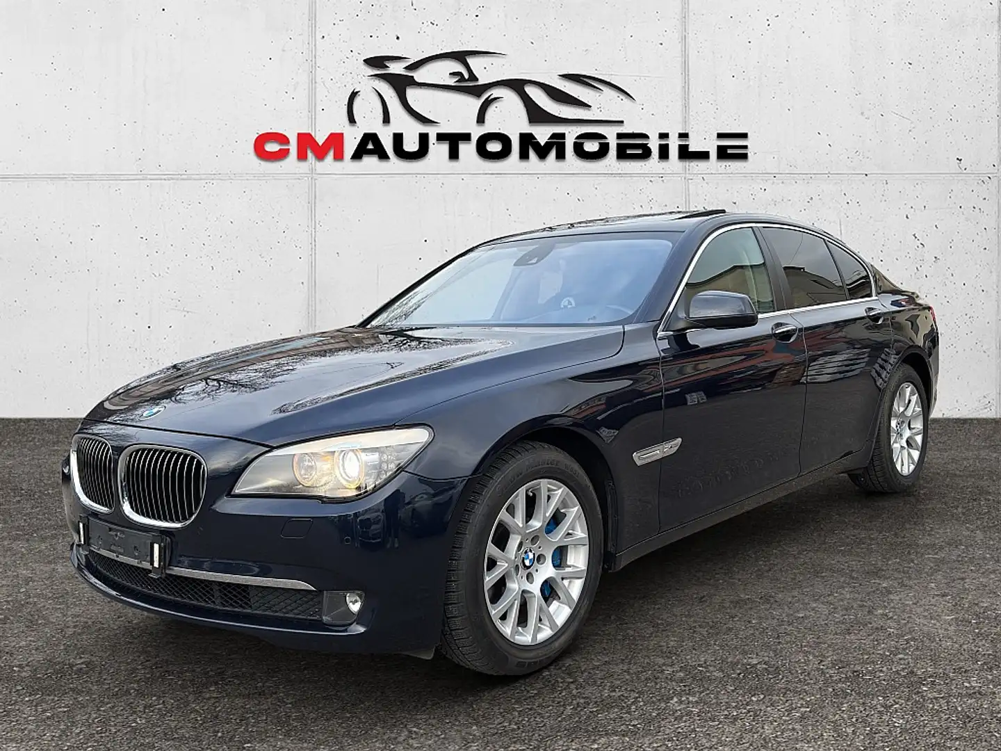 BMW 740 740d xDrive Österreich-Paket Aut. Albastru - 1