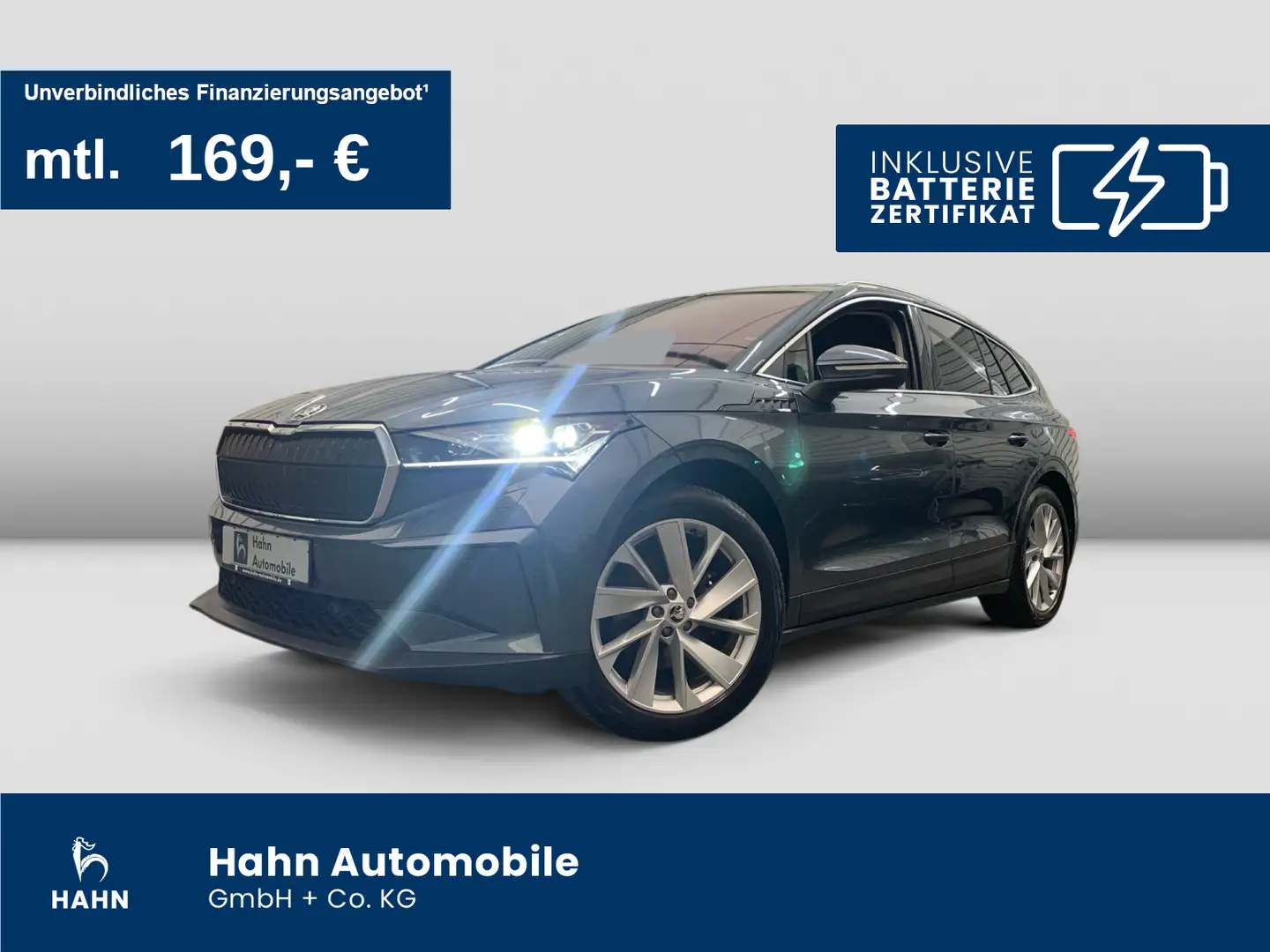 Skoda Enyaq iV 60 Loft Automatk Navi Kamera ACC LED Grau - 1