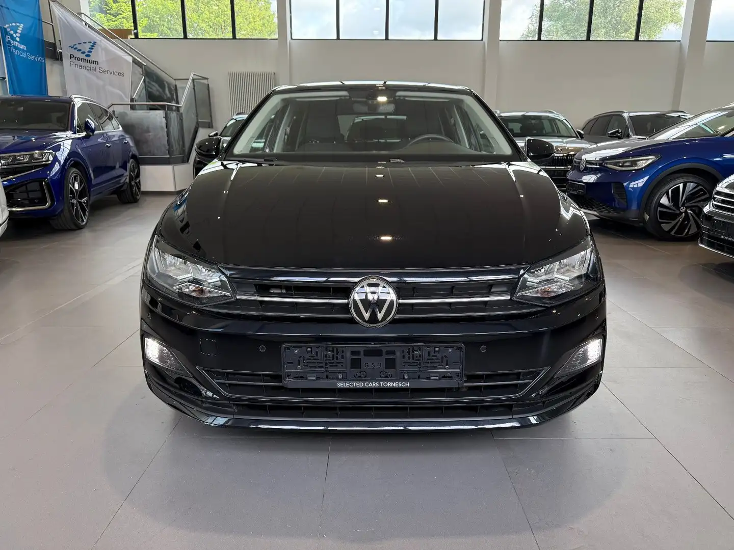 Volkswagen Polo VI 1.0TSI DSG/ AID/SHZ/NAVI/PDC/FRONT/DAB Schwarz - 2