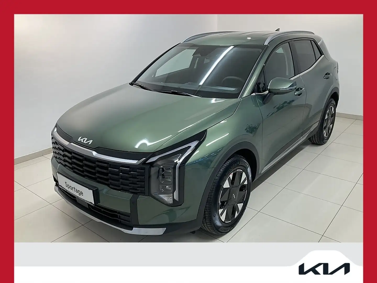 Kia Sportage 1,6 TGDI Silber Grün - 1