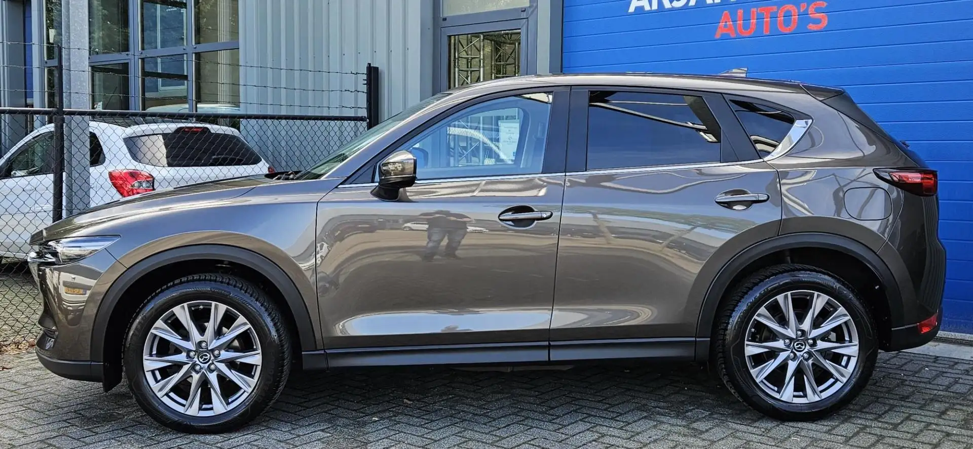 Mazda CX-5 2.0 SkyActiv-G 165 GT-M 4WD Navi 360cam HUD LED Ca Grijs - 2