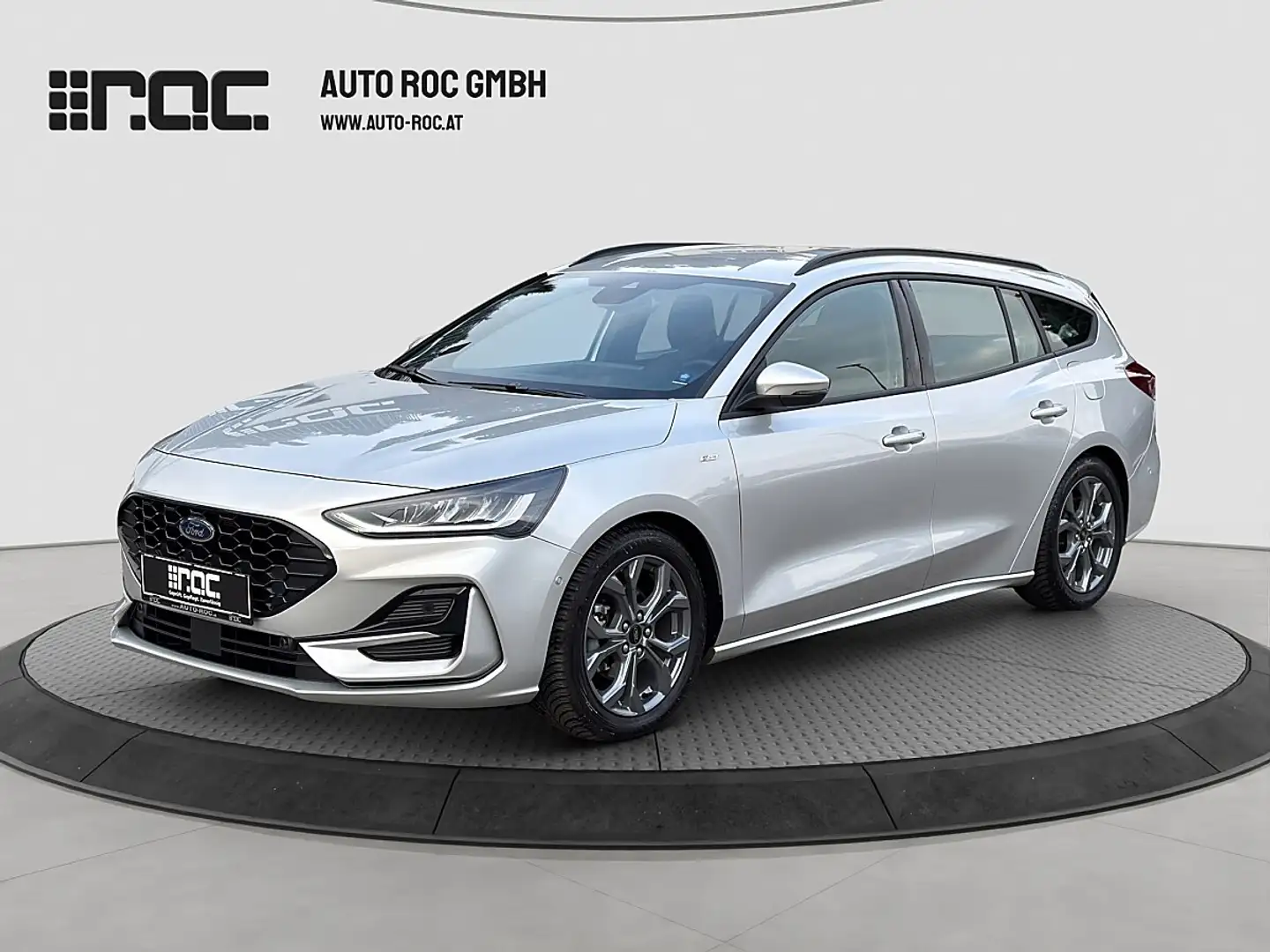 Ford Focus Turnier 1.5D EcoBlue ST-Line Aut. Assistenzpake... Silber - 1