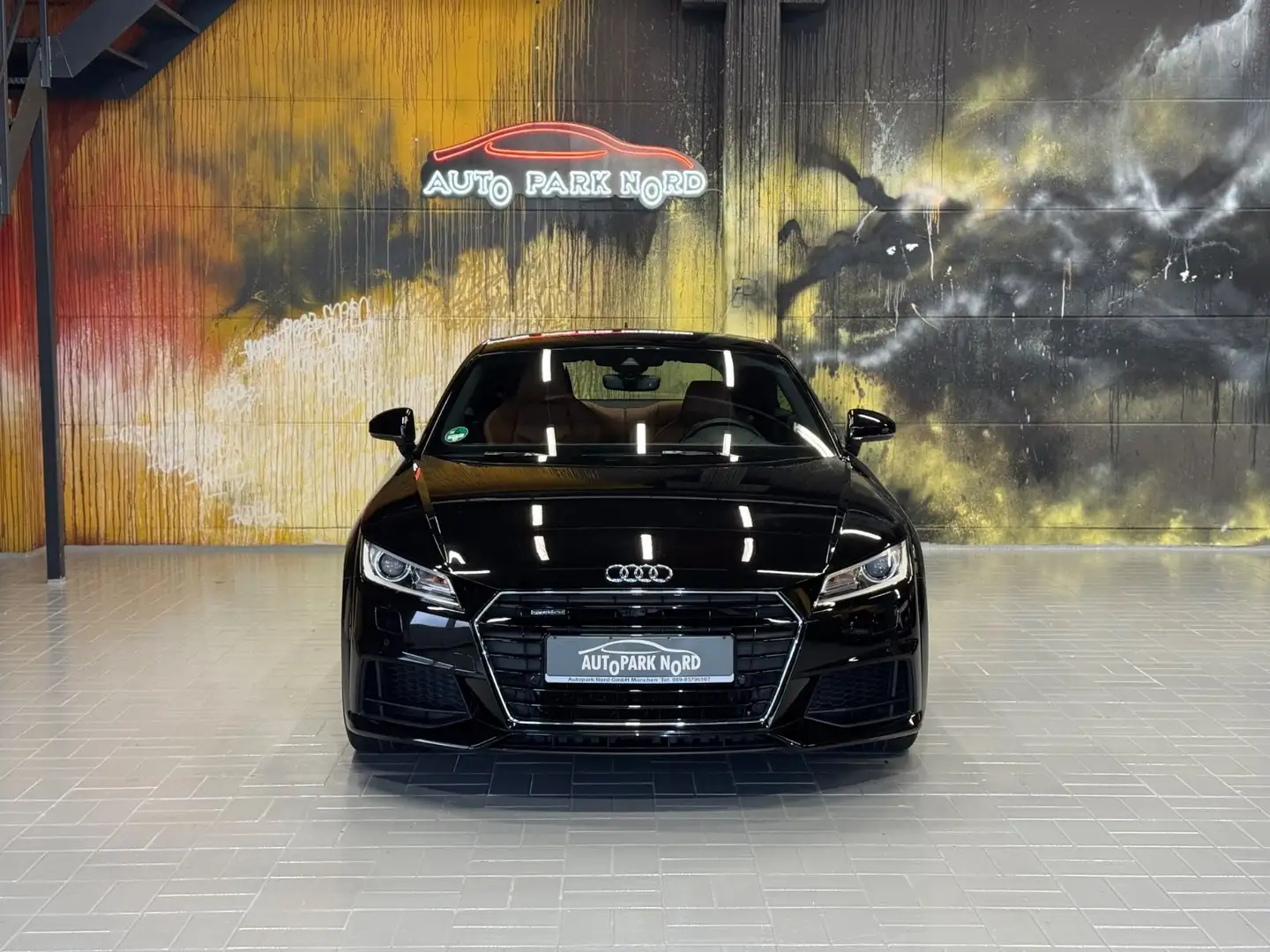 Audi TT Coupe 2.0 TFSI quattro S-Tronic~LEDER BRAUN~ Schwarz - 2