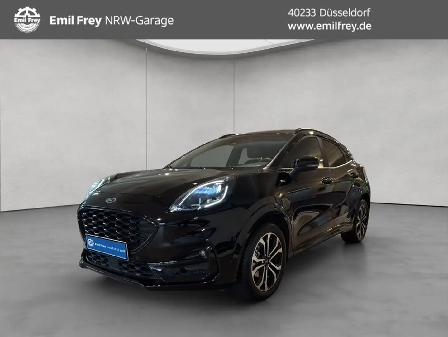 Ford Puma 1.0 EcoBoost Hybrid Aut. ST-LINE X Schwarz - 1
