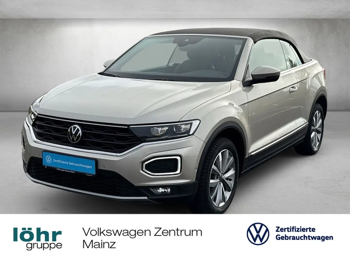 Volkswagen T-Roc Cabriolet 1.0 TSI Style *Navi*Kamera*LED* Silber - 1